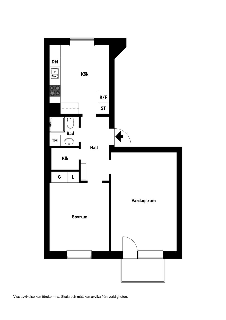 Bostadsrätt, Fältjägargränd 18, Östersund Centrum, Östersund