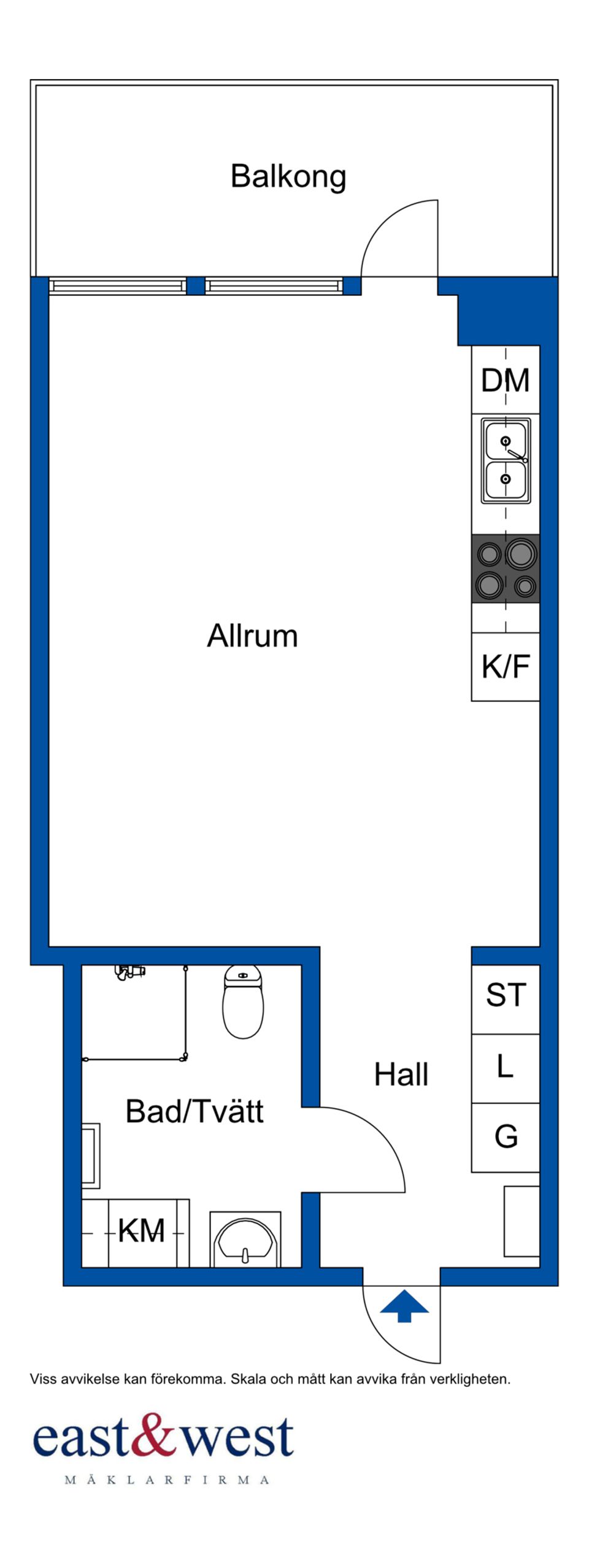 Bostadsrätt, Dockplatsen 5, Dockan / Västra Hamnen / City, Malmö