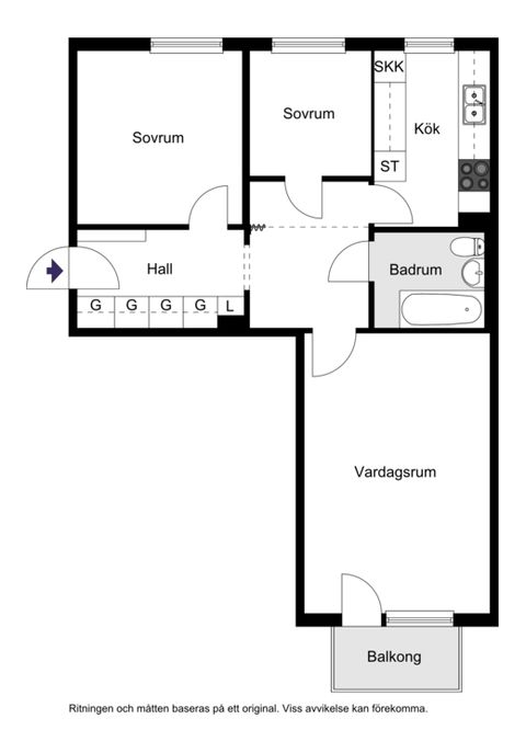 Bostadsrätt, Härnevigatan 15A, Skiljebo, Västerås