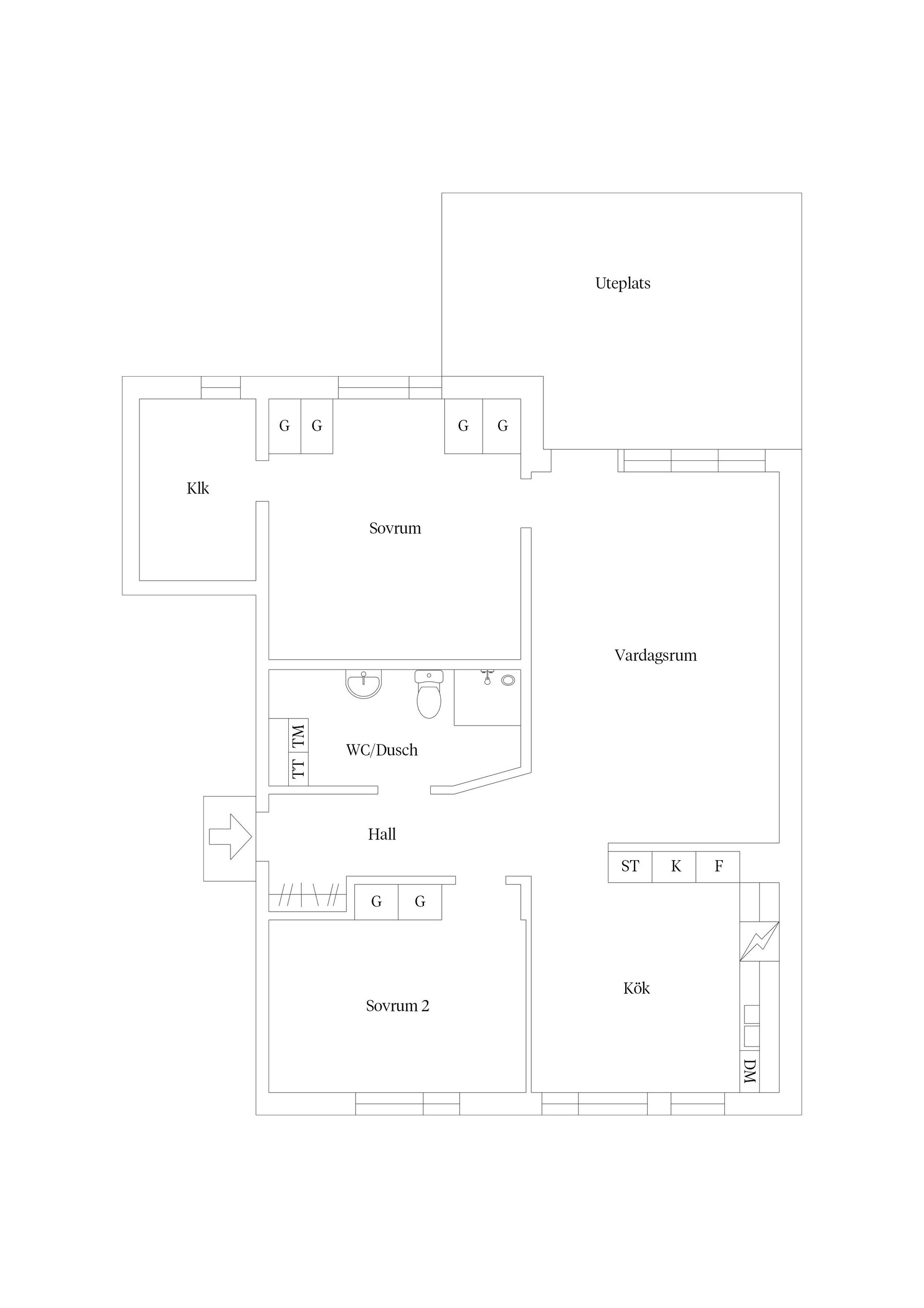 Bostadsrätt, Portalgatan 23, Kapellgärdet, Uppsala