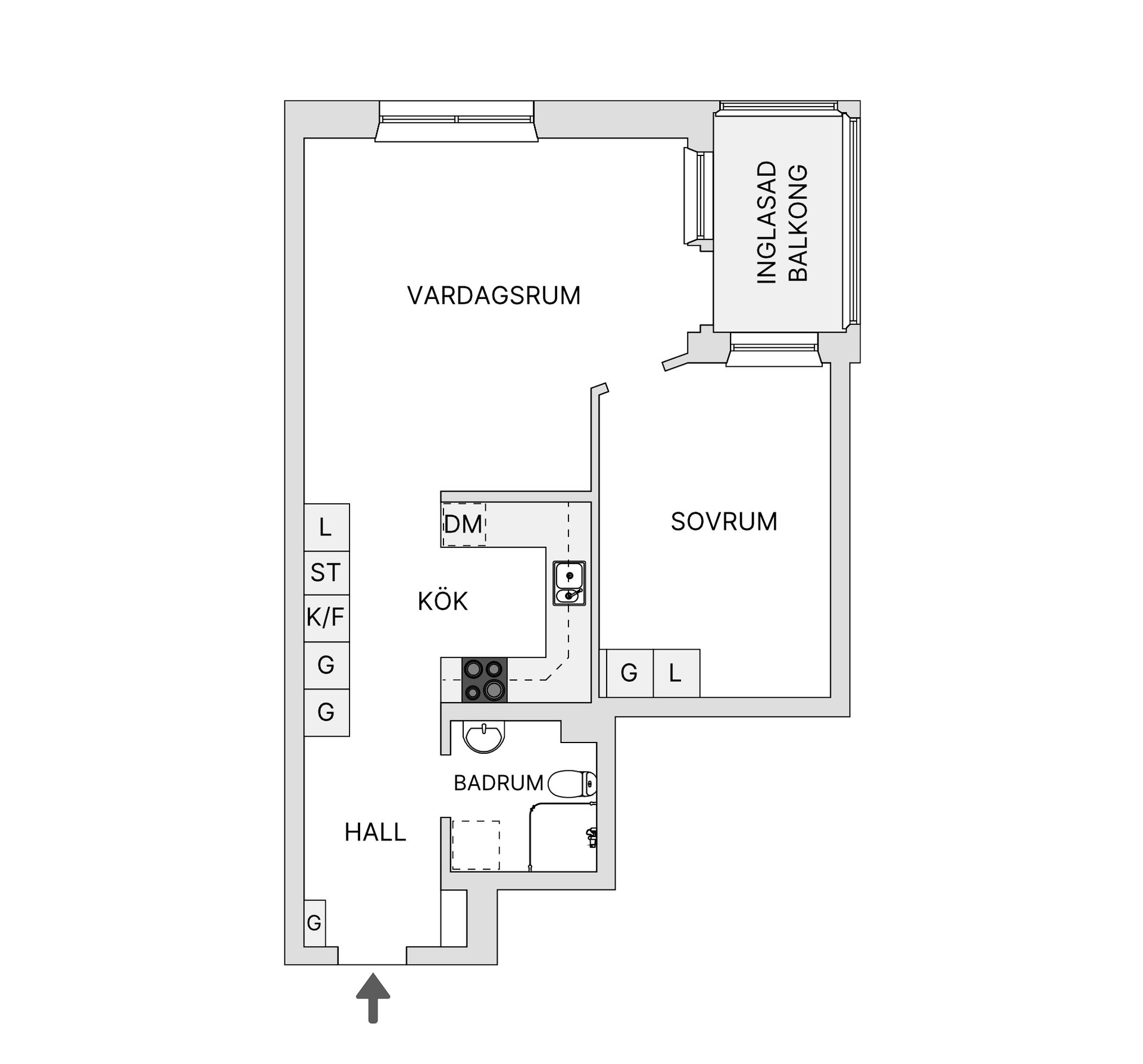 Bostadsrätt, Rudsbergsvägen 40, Rud, Karlstad