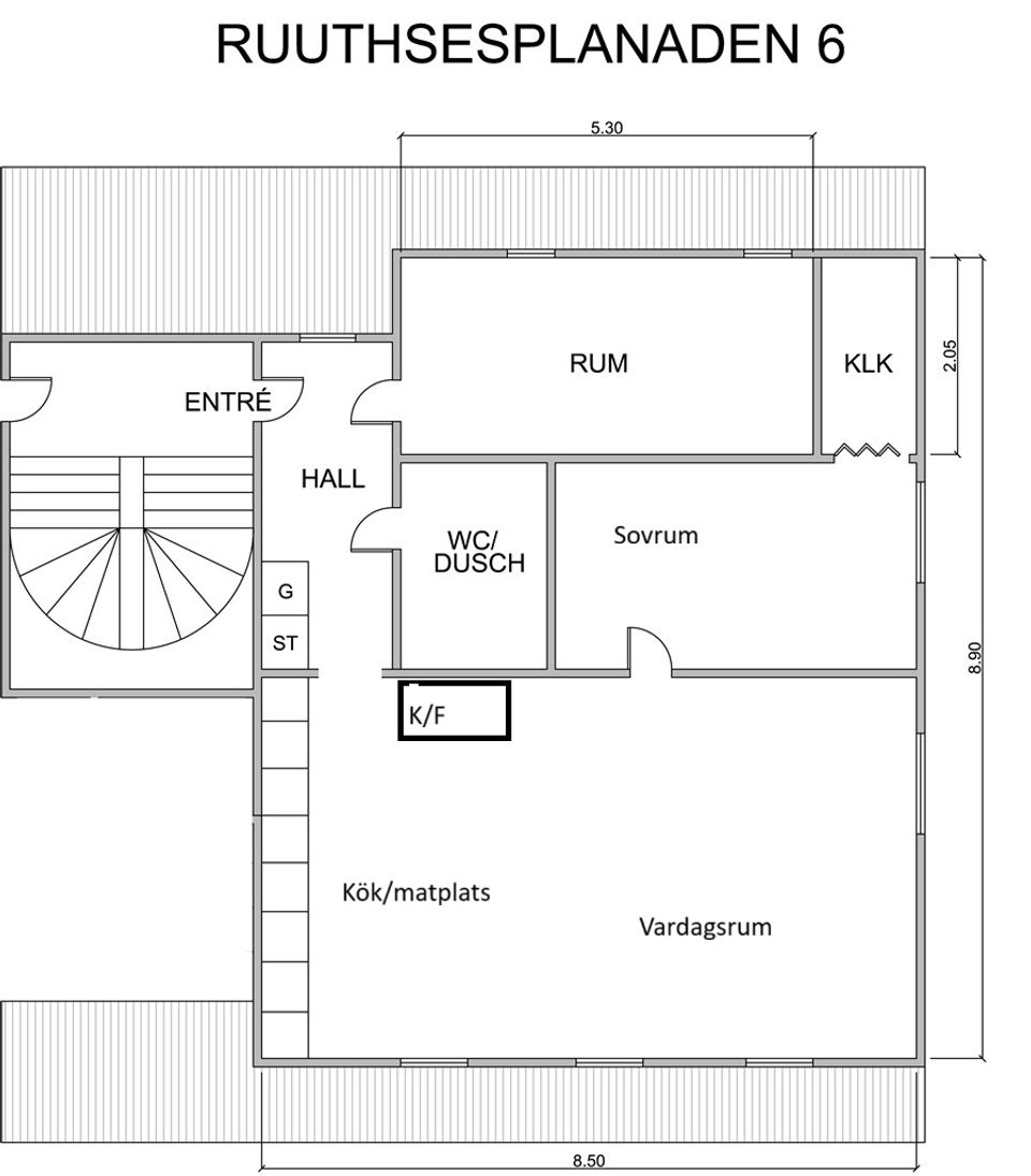 Bostadsrätt, Ruuthsesplanaden 6A, Höganäs