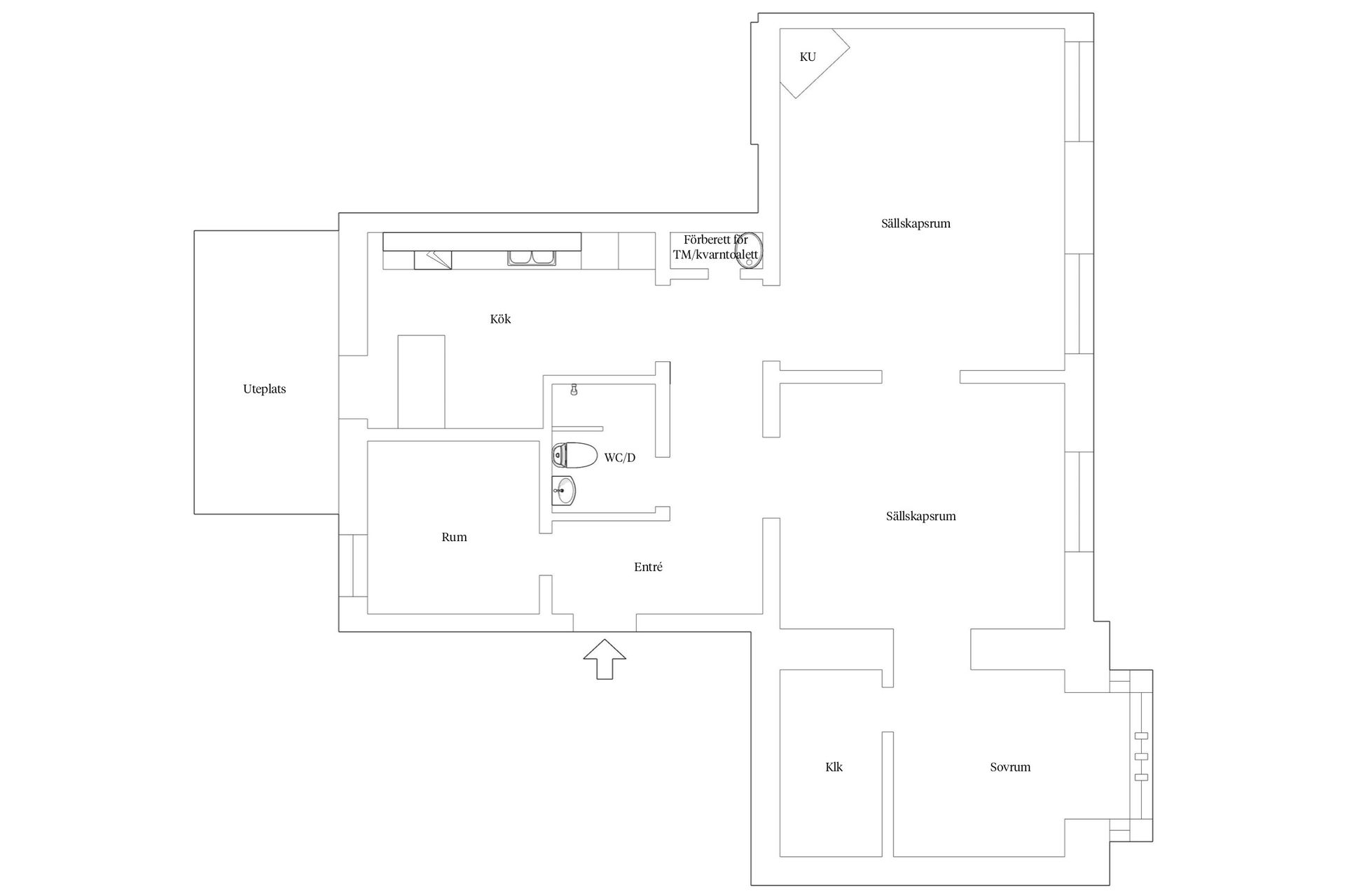 Bostadsrätt, Stora Nygatan 27 B, City, Malmö
