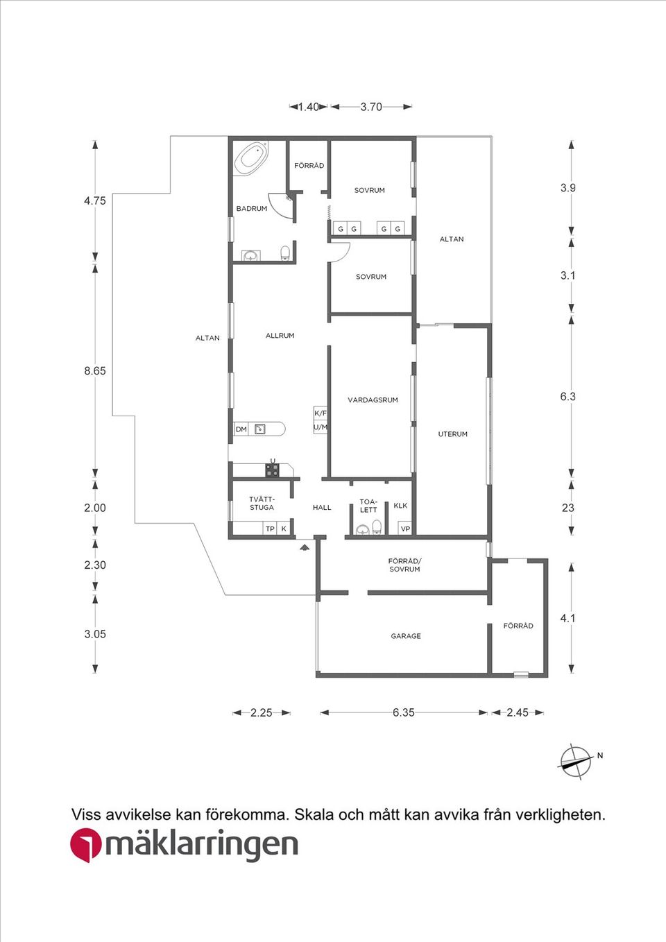 Villa, Gymnastikvägen 3, Kungshamn, Sotenäs