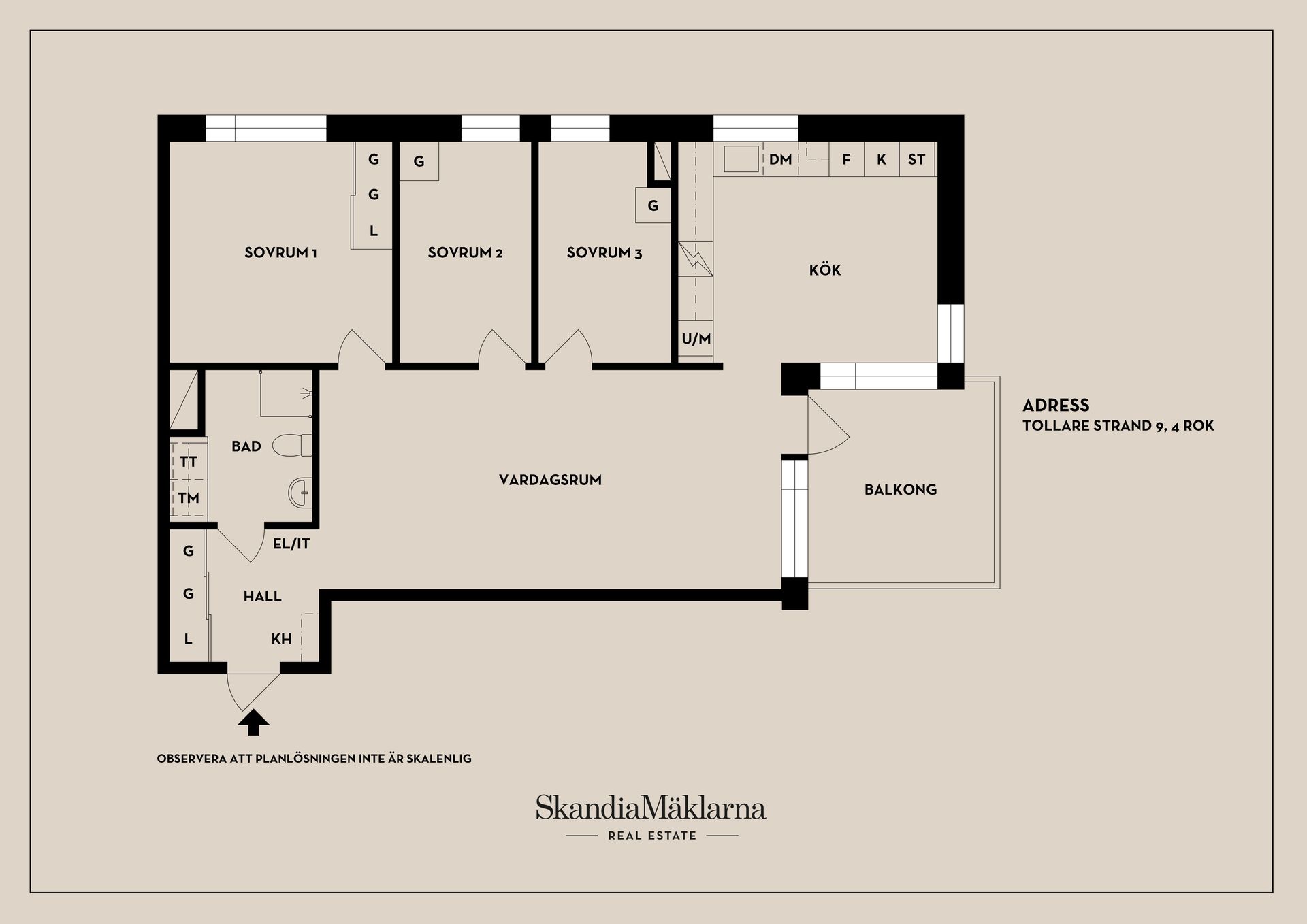 Bostadsrätt, Tollare strand 9, Tollare, Nacka