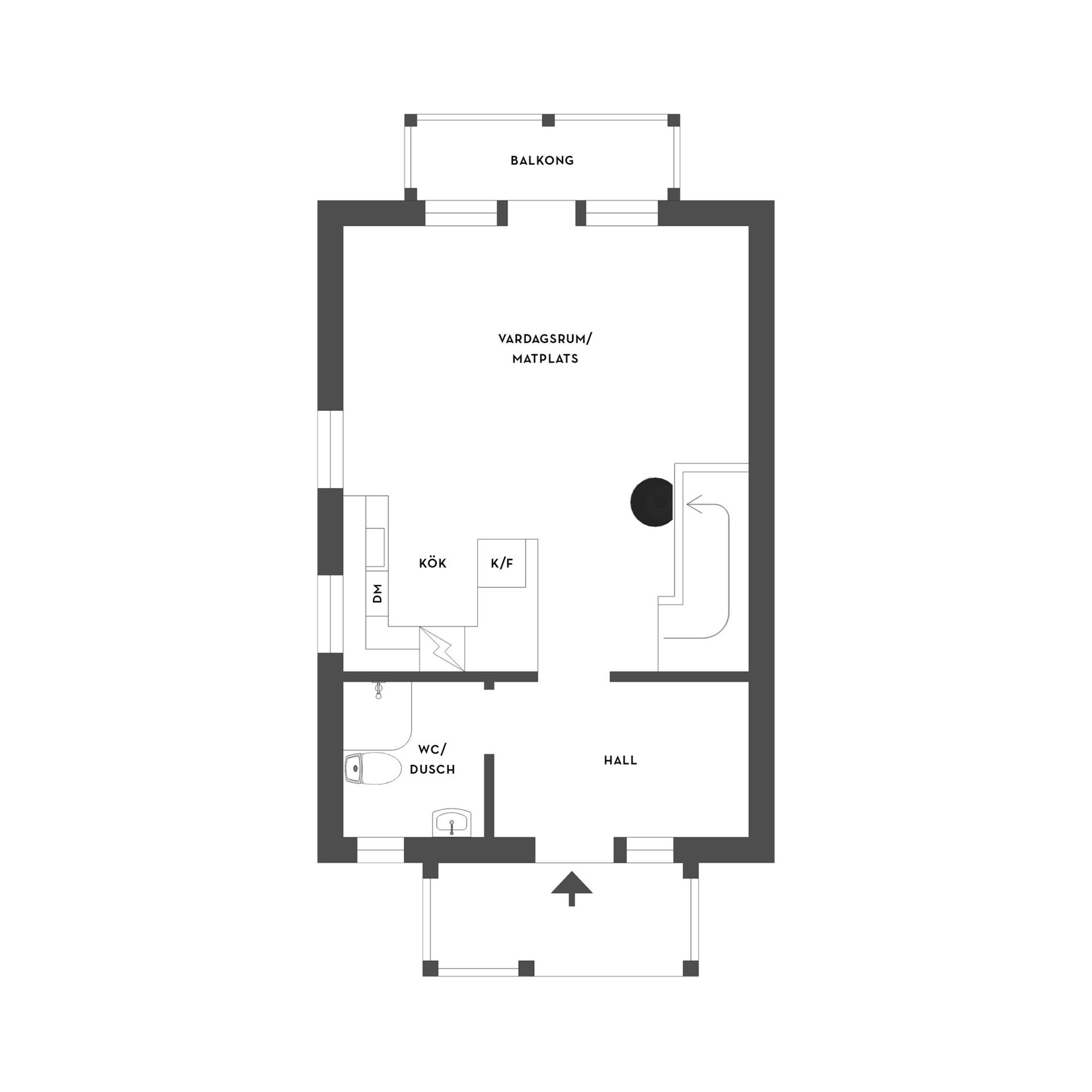 Bostadsrätt, Övre Kullstigen 18 (KF508) lght 8, Klockarfjället, Härjedalen