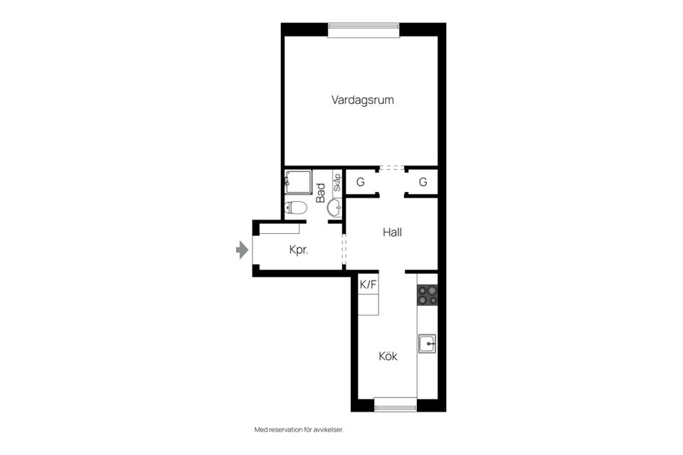 Bostadsrätt, Höganäsgatan 8 B, Höganäs, Uppsala