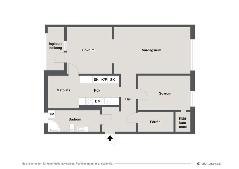 Bostadsrätt, Kadettgatan 30d, Västra Berga, Helsingborg