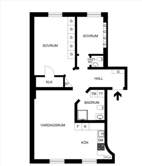 Bostadsrätt, Fridhemsgatan 29a, Kungsholmen, Stockholm