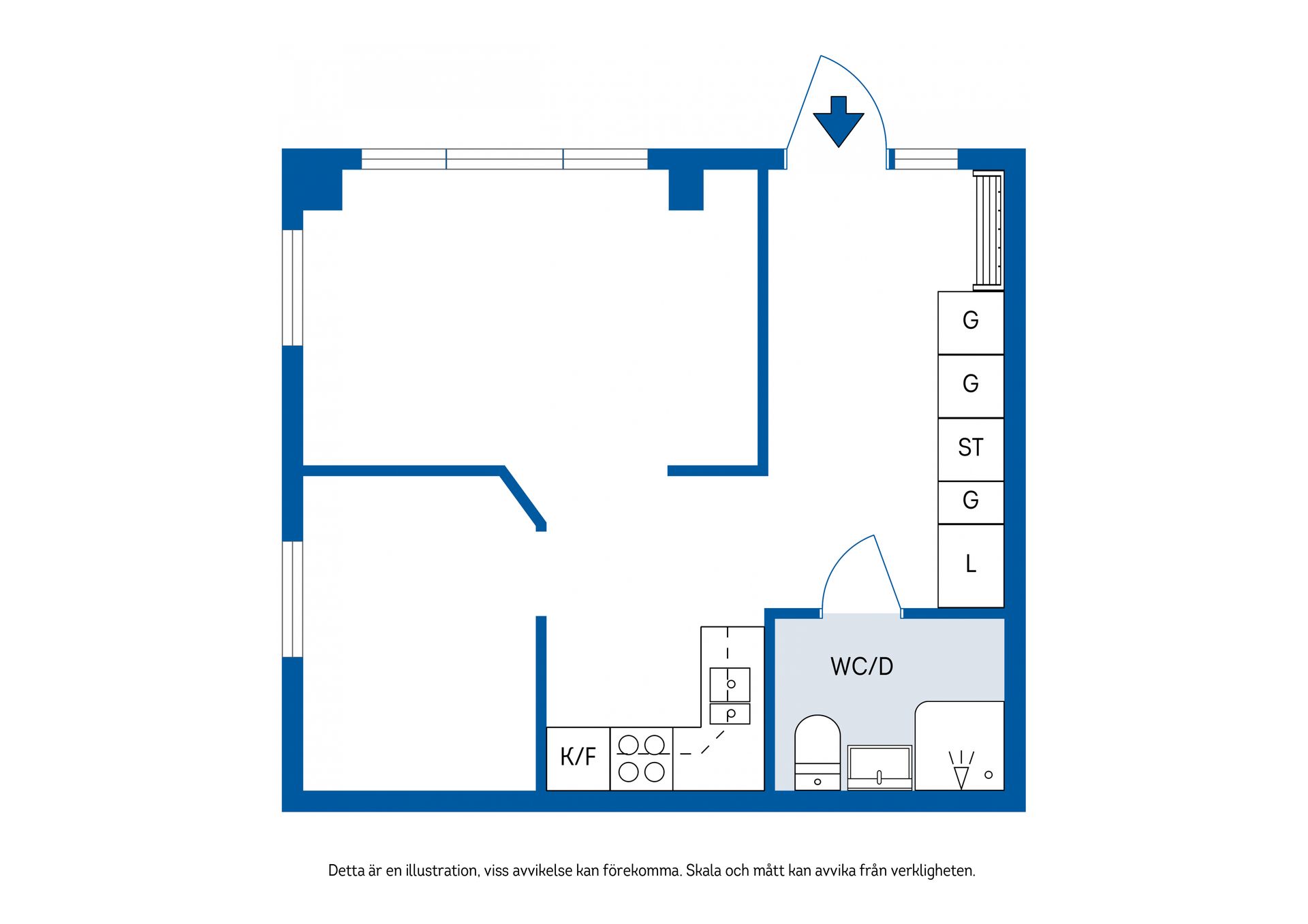 Bostadsrätt, Tallvägen 9A - Markplan, Bredsand, Sundsvall