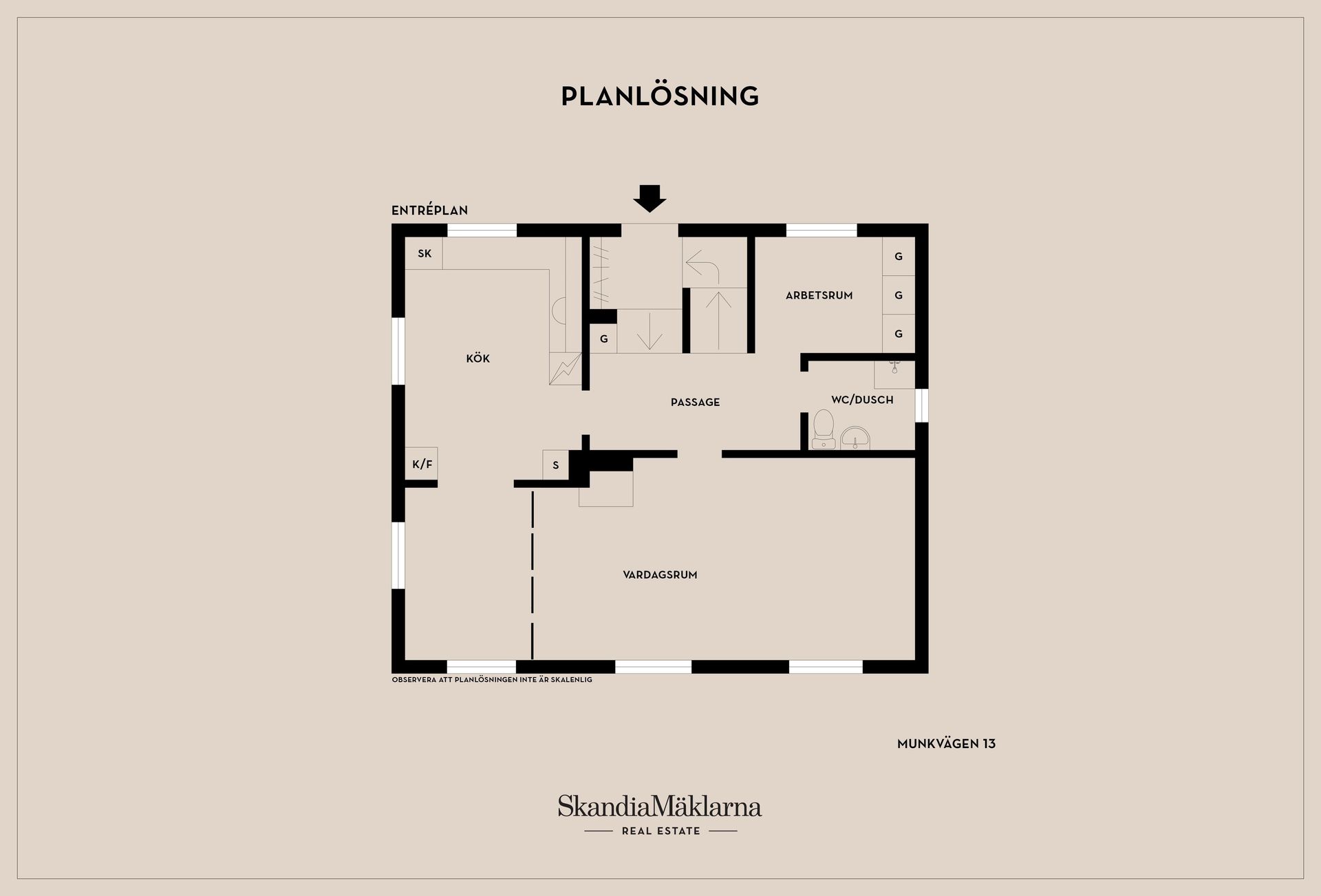 Villa, Munkvägen 13, Skellefteå