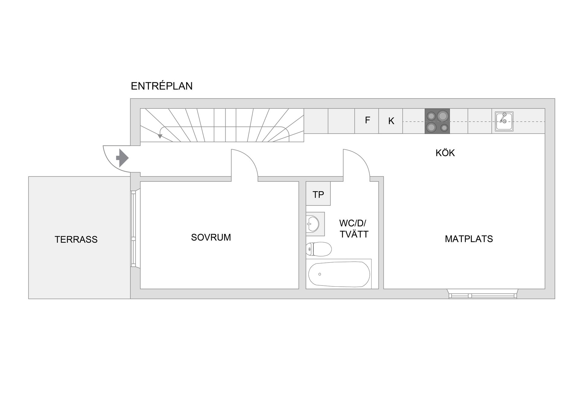 Bostadsrätt, Ekedalsvägen 28, Jakobsberg, Järfälla