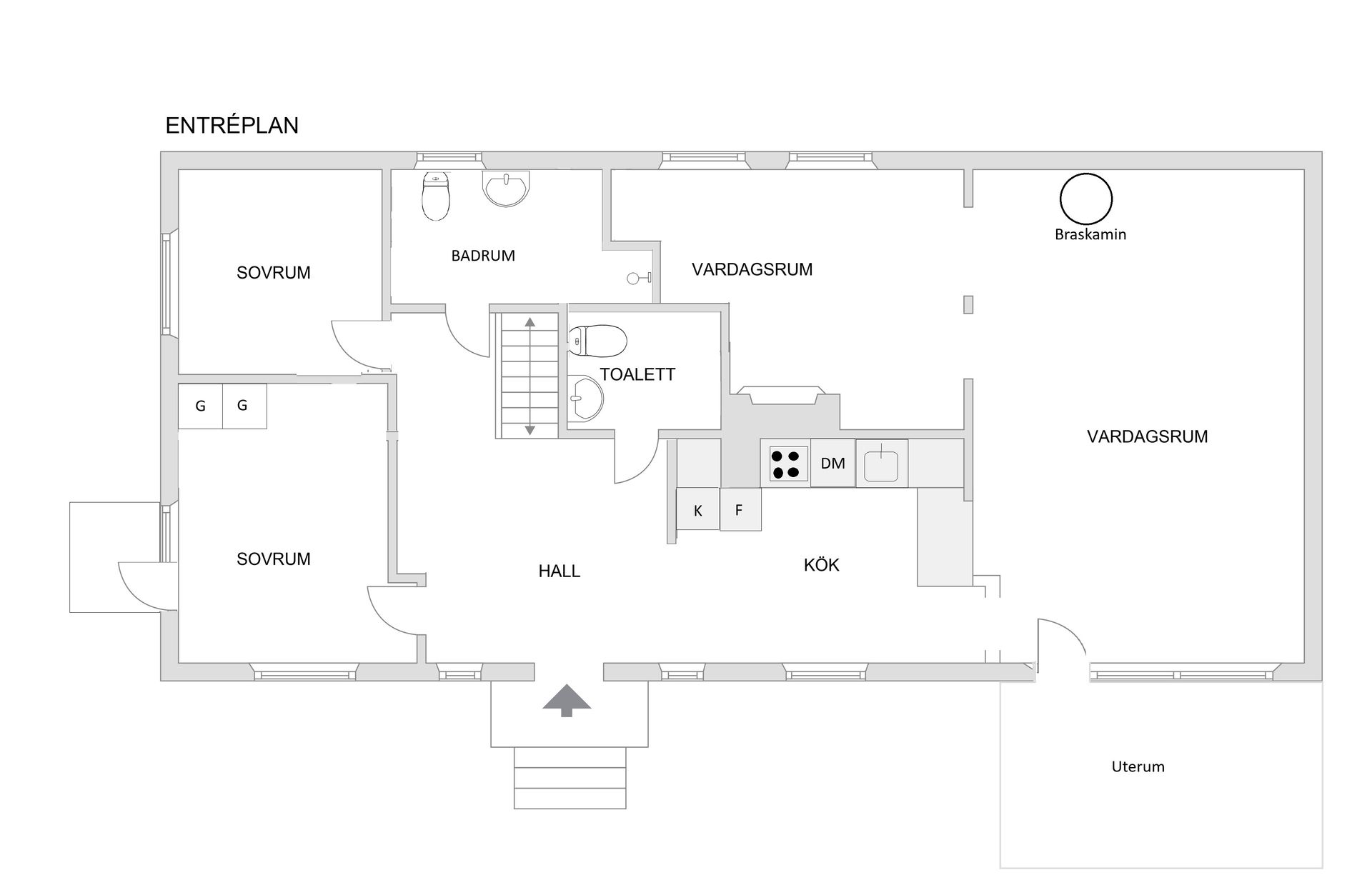 Villa, Släntvägen 18A, Jakobsberg - Västra, Järfälla