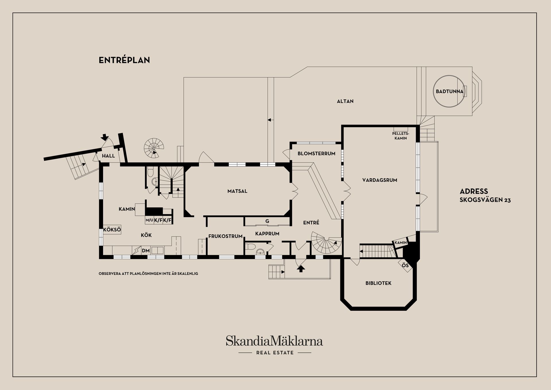 Villa, Skogsvägen 23, Örnsköldsvik