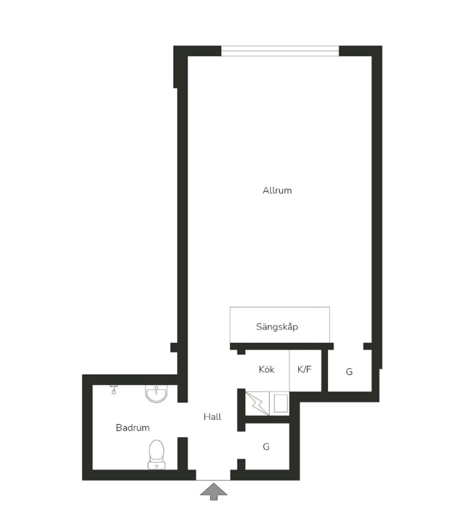 Bostadsrätt, Kungsbro strand 19, Kungsholmen - Kungsbro strand, Stockholm