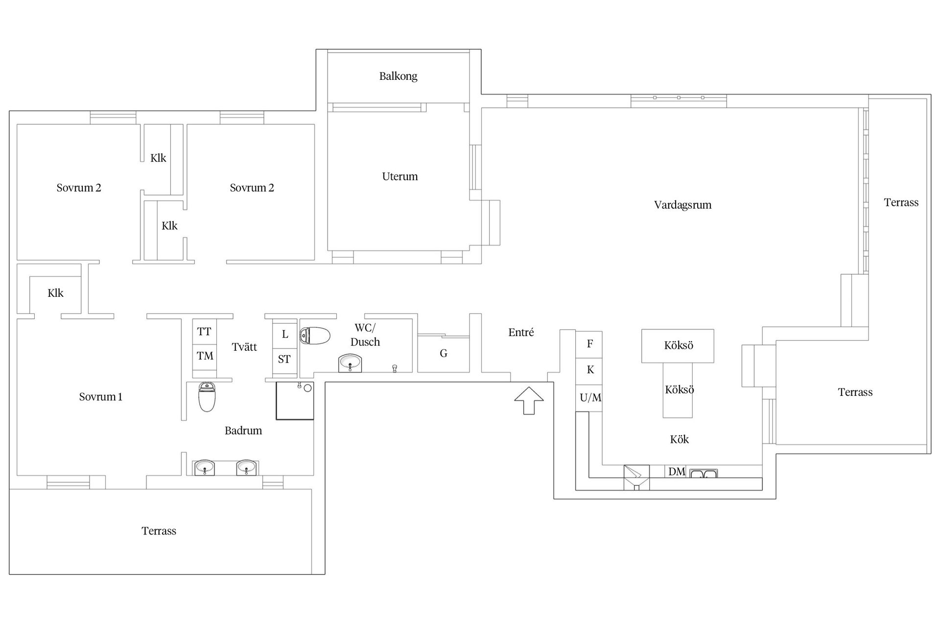 Bostadsrätt, Krankajen 34, Dockan, Malmö