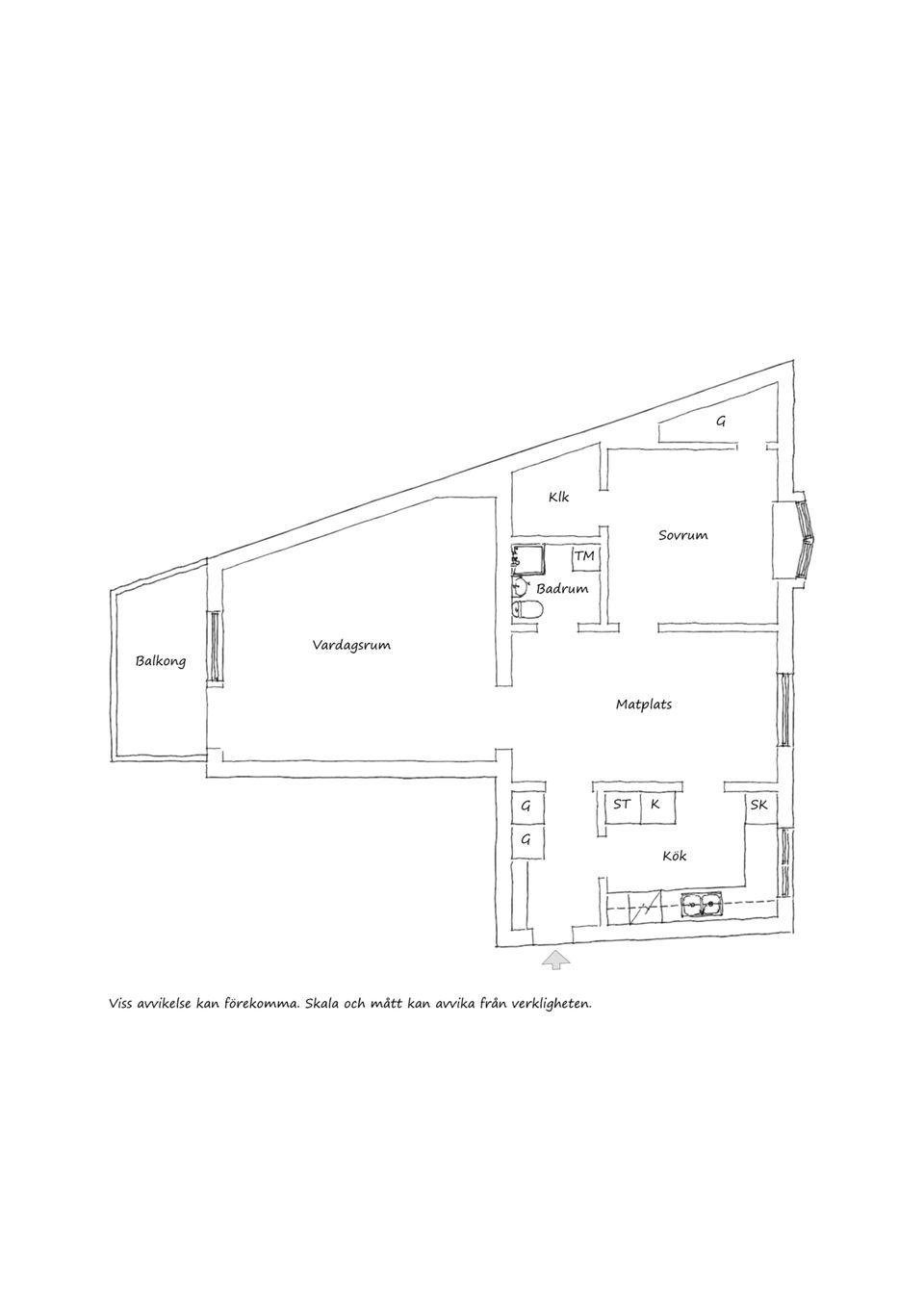 Bostadsrätt, Årstagatan 43, Salabacke, Uppsala