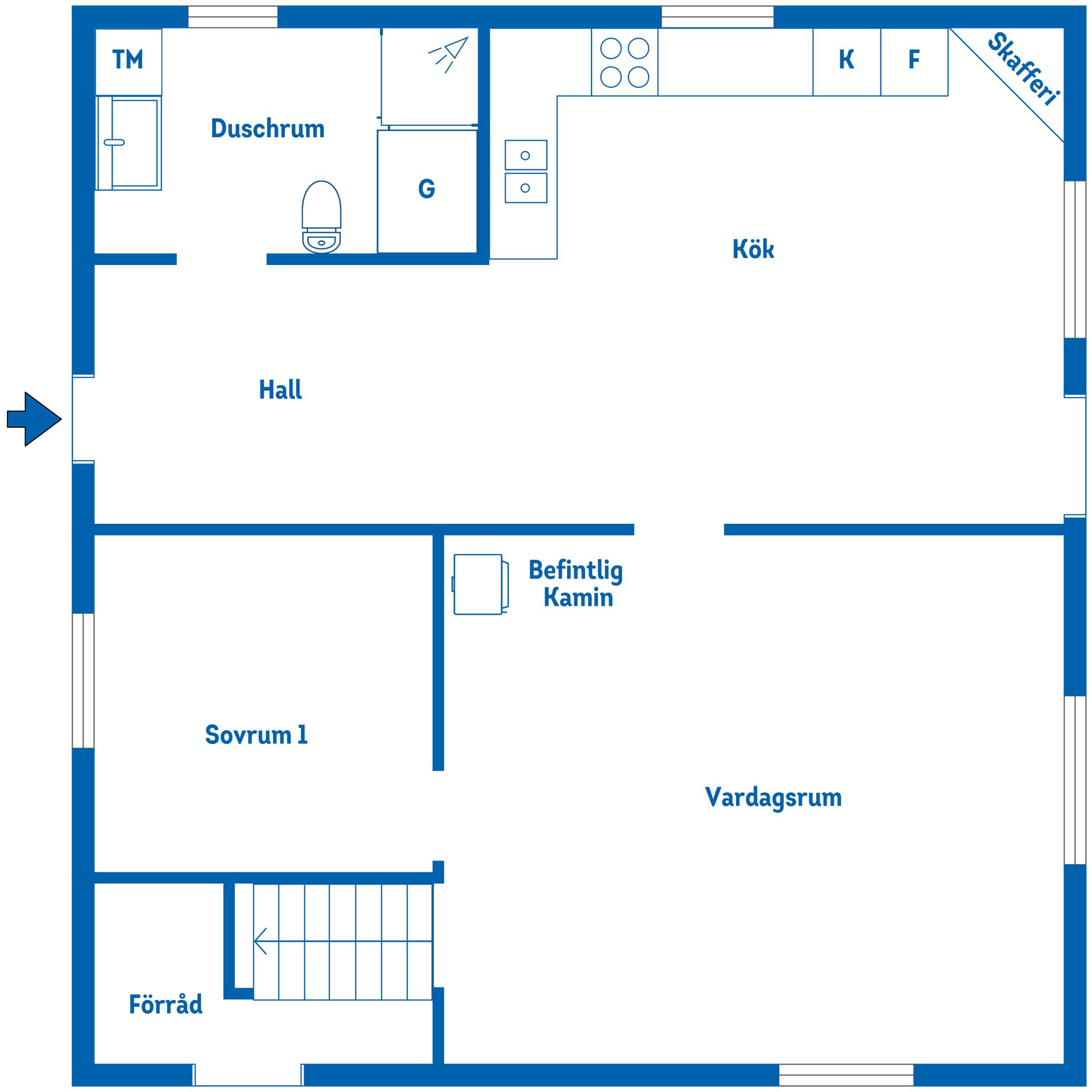 Fritidshus, Glindran Ängby högåsen, Glindran, Katrineholm