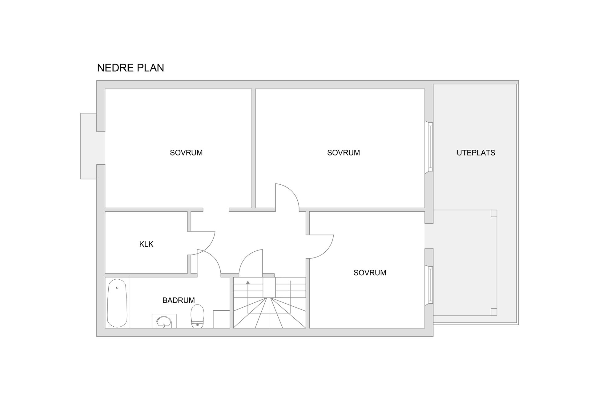 Villa, Radhus, Sviskonvägen 12, Viksjö Hummelmora, Järfälla