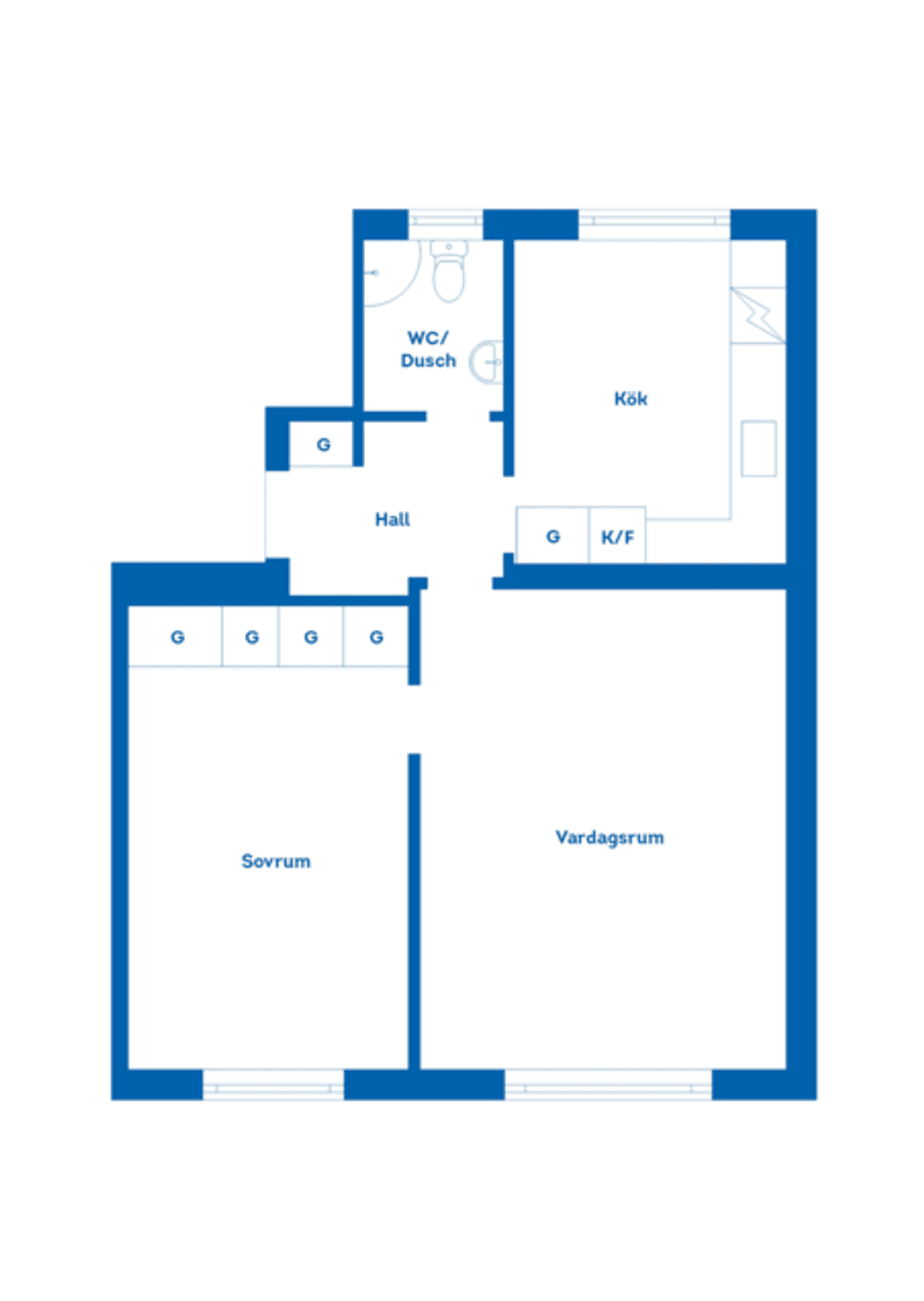 Bostadsrätt, Bäckaskogsvägen 15, Grangärdet, Mariestad