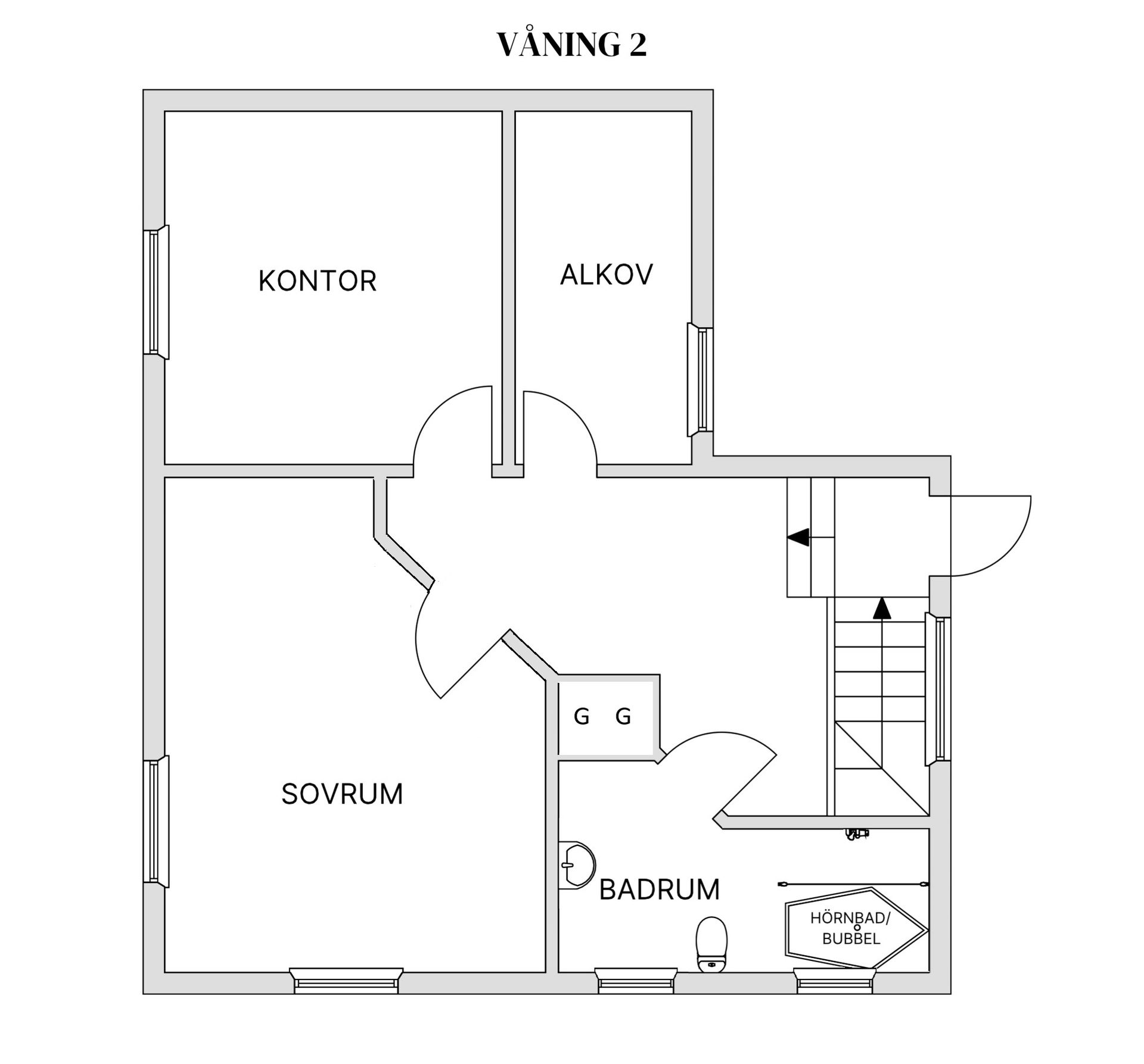 Villa, Spisen 12, Kåge, Skellefteå