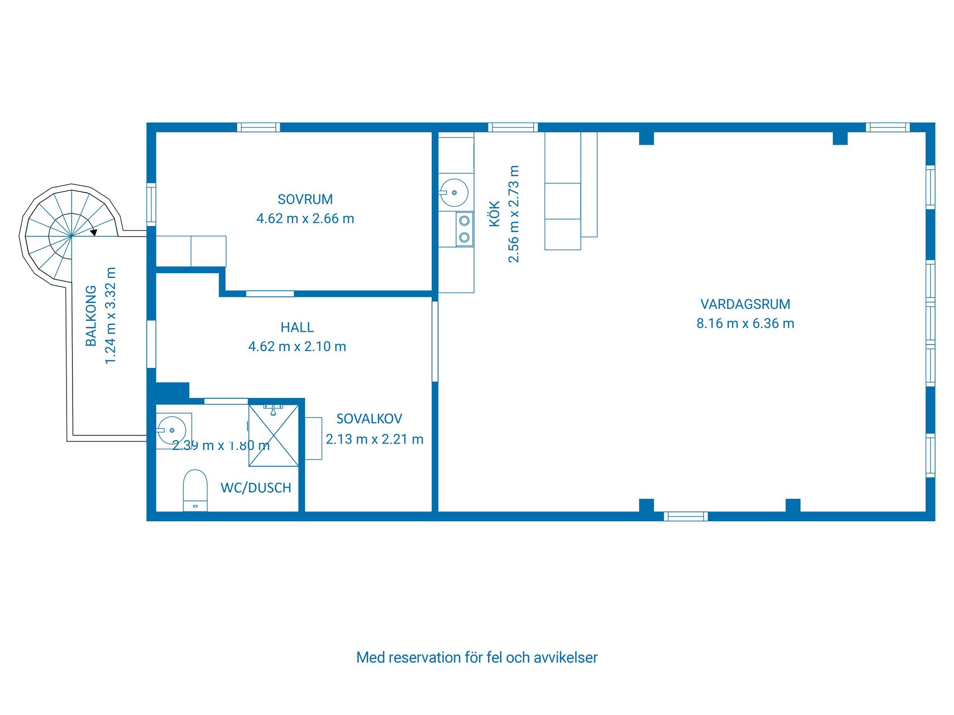 Villa, Södra vägen 5, Centralt, Vadstena