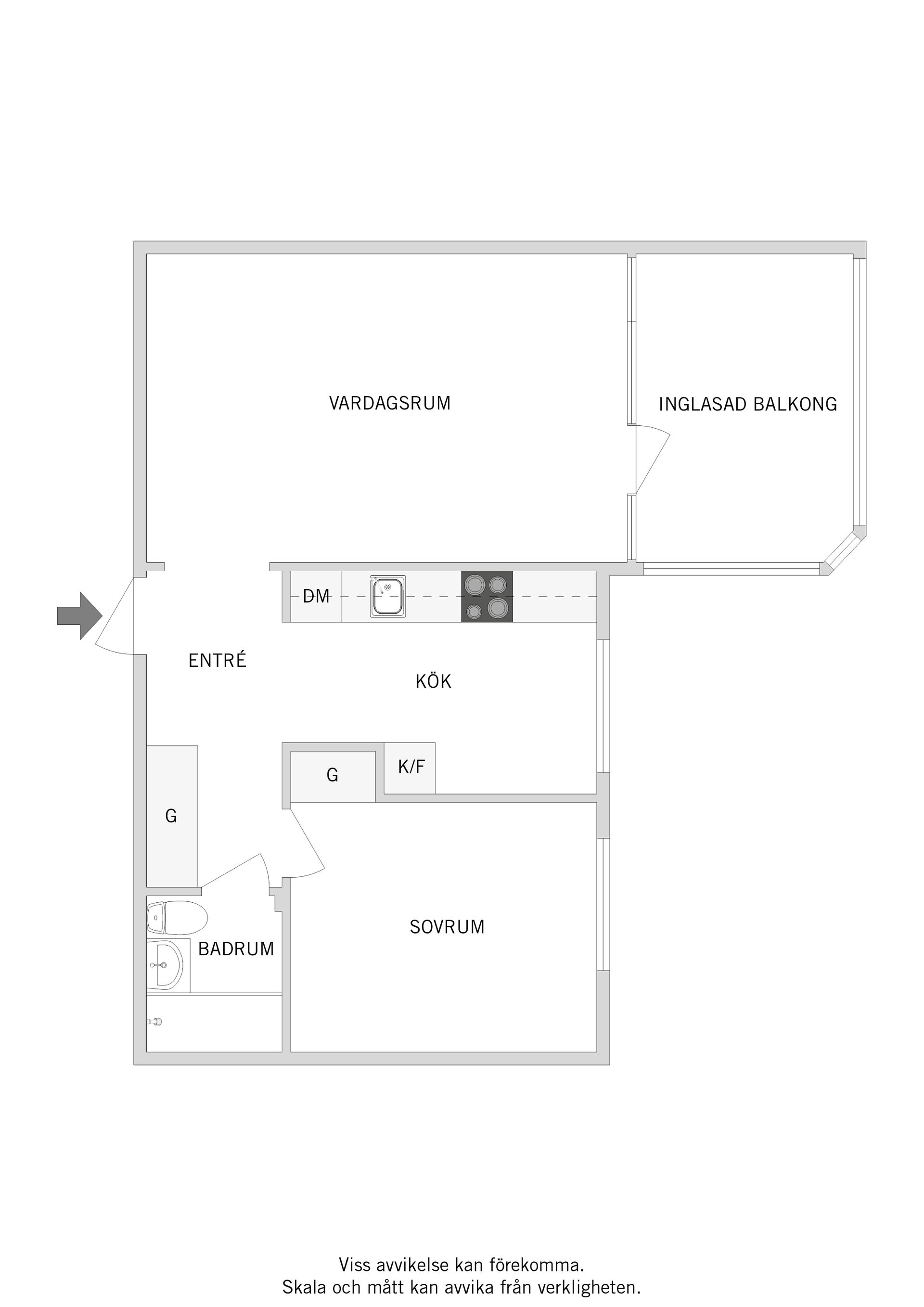Bostadsrätt, Fricksgatan 3C, Villan, Ängelholm