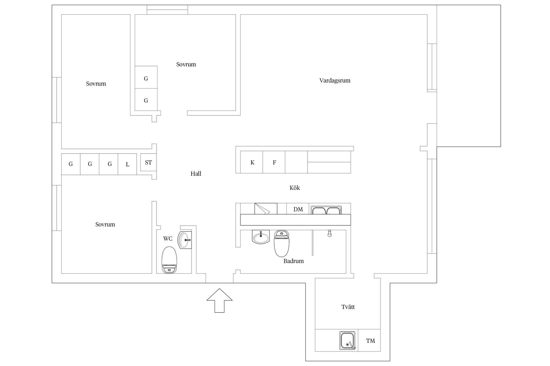 Bostadsrätt, Parternas gränd 73, Fredslyckan, Lund