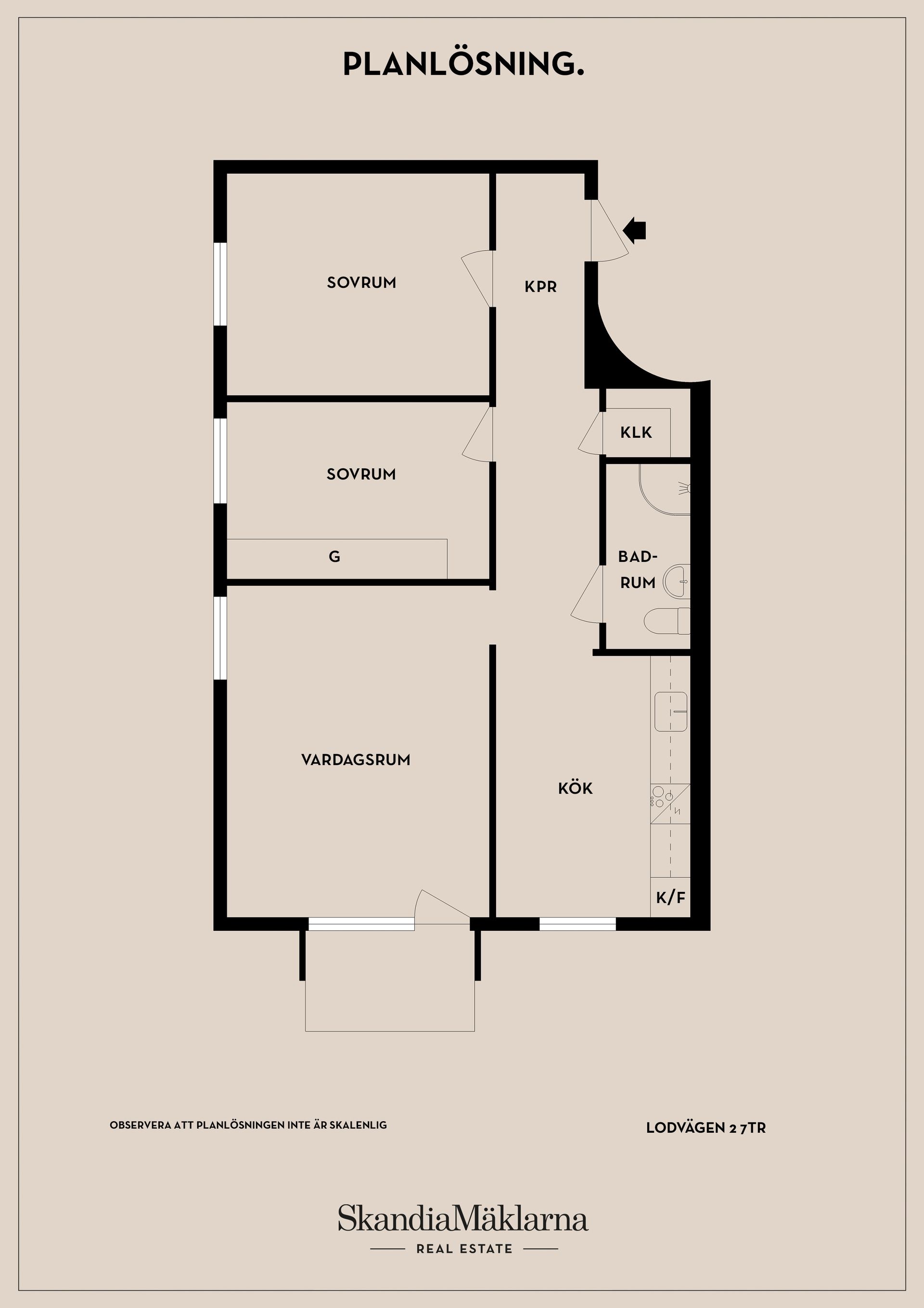 Bostadsrätt, Lodvägen 2, Edsberg, Sollentuna