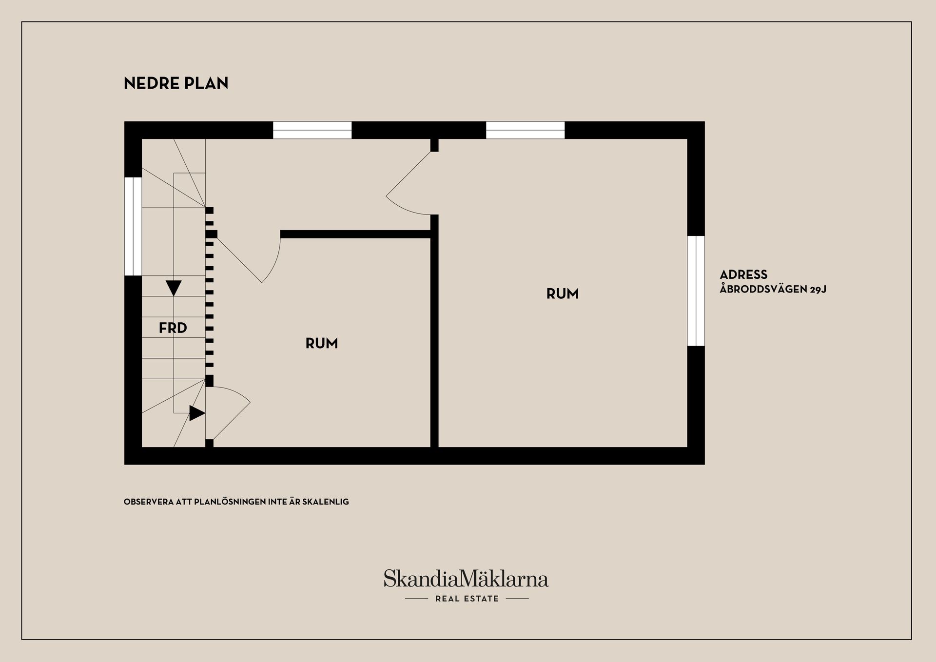 Bostadsrätt, Åbroddsvägen 29J, Kummelnäs, Nacka