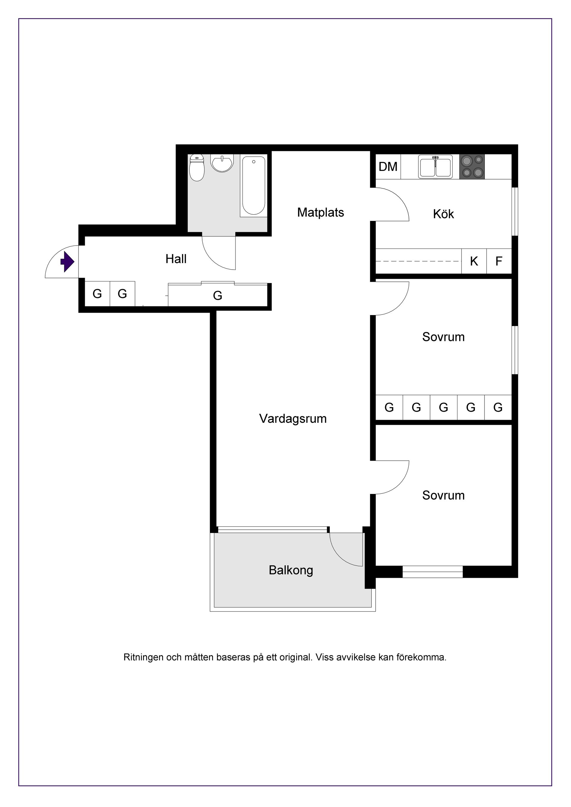 Bostadsrätt, Ringvägen 14, Kungsängen/Centrum, Upplands-Bro