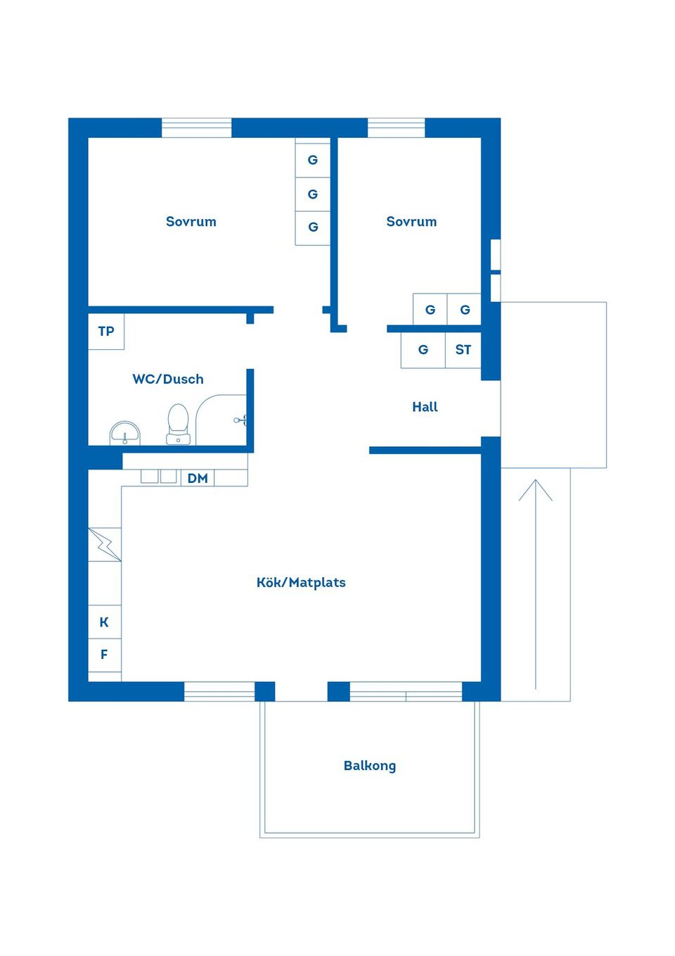 Bostadsrätt, Fartygsvägen 11B, Sjölyckan, Mariestad