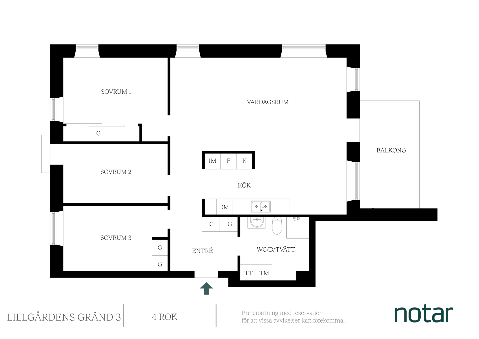Bostadsrätt, Lillgårdens Gränd 3, Hovås, Göteborg