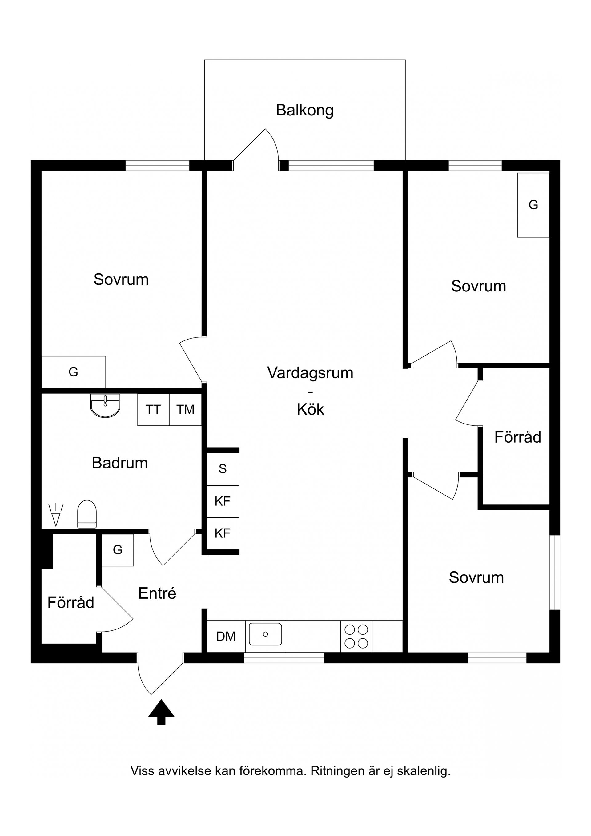 Bostadsrätt, Bläshammar 11CF, Bläshammar, Varberg