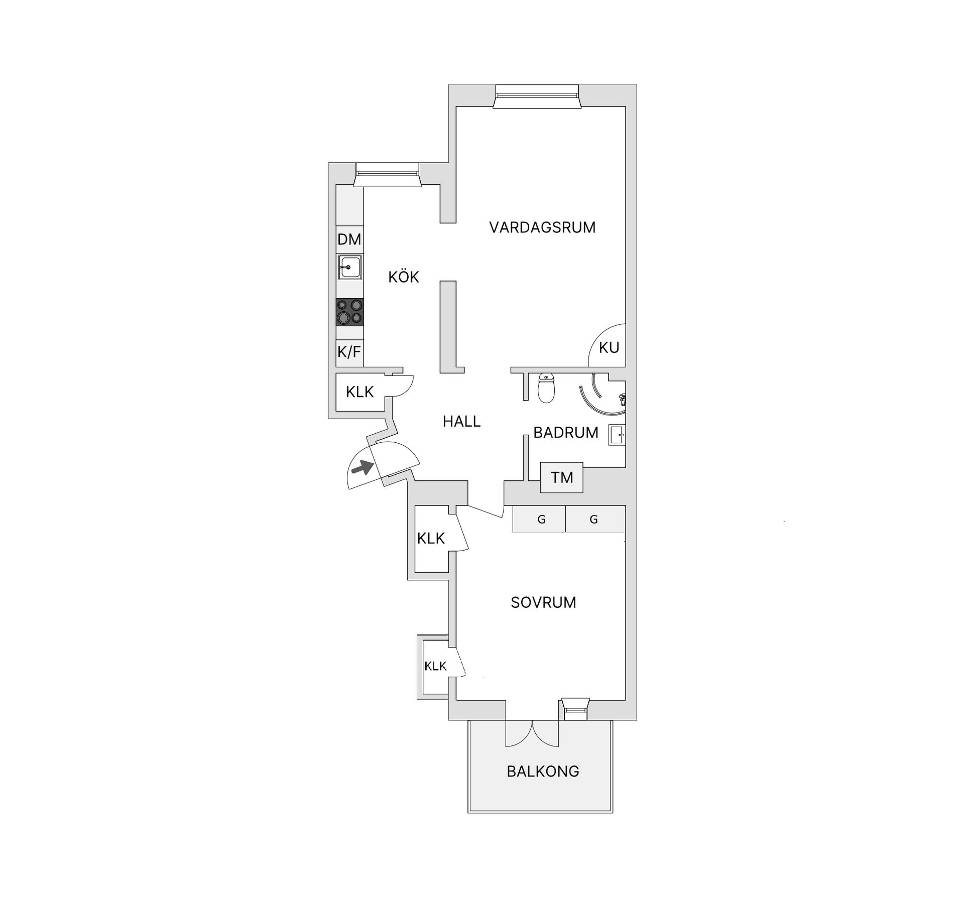 Bostadsrätt, Adress dold tillsvidare, Vasastan Birkastan, Stockholm