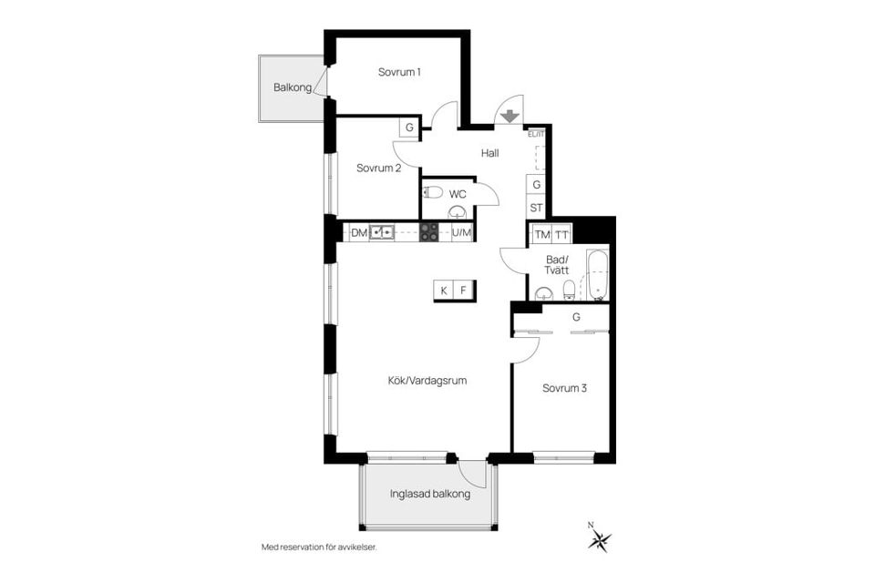 Bostadsrätt, Forskargränd 1, Ursvik, Sundbyberg
