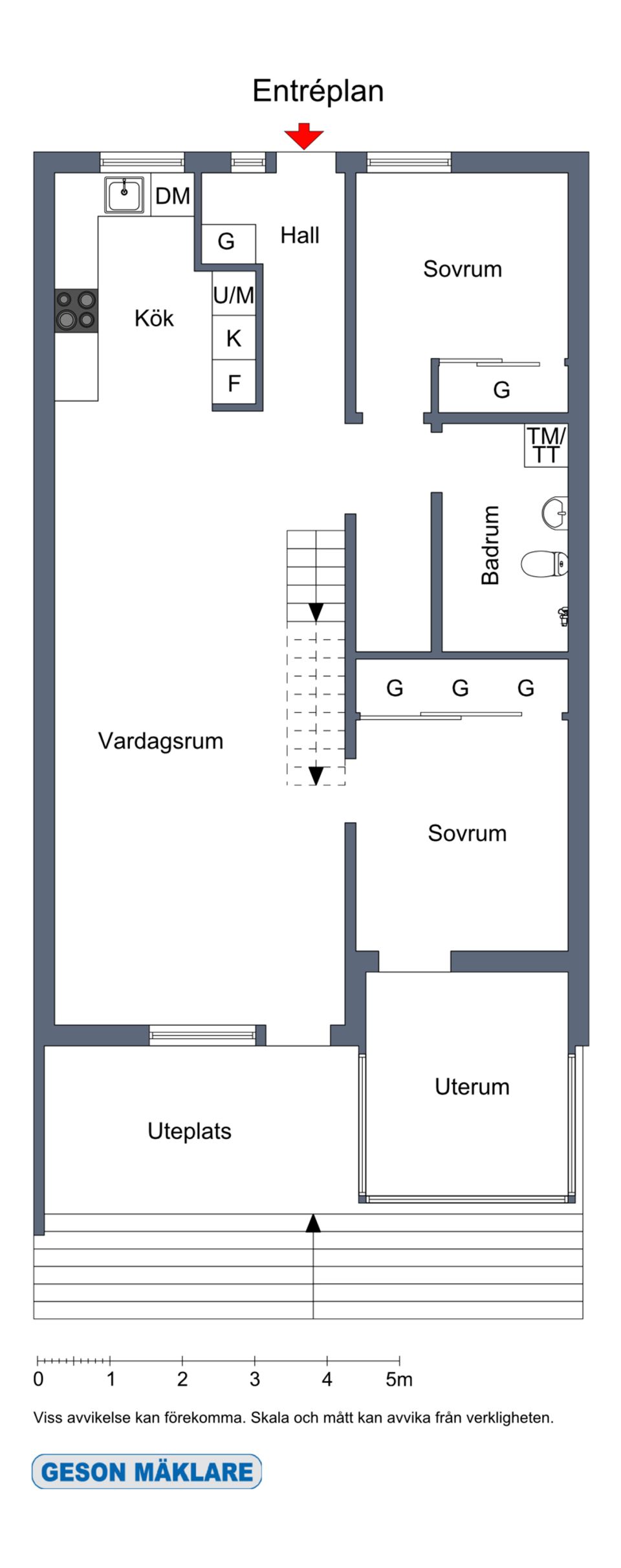 Villa, Radhus, Ekebyholmshöjden 6B, Ekebyholm, Norrtälje
