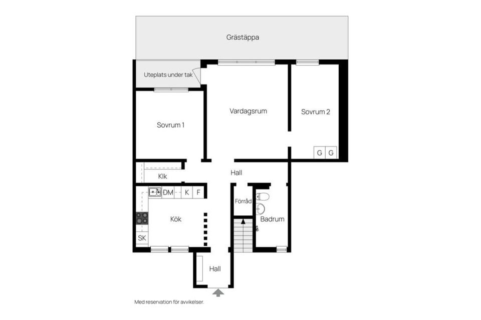 Bostadsrätt, Odvaldsvägen 93, Klintehamn, Gotland