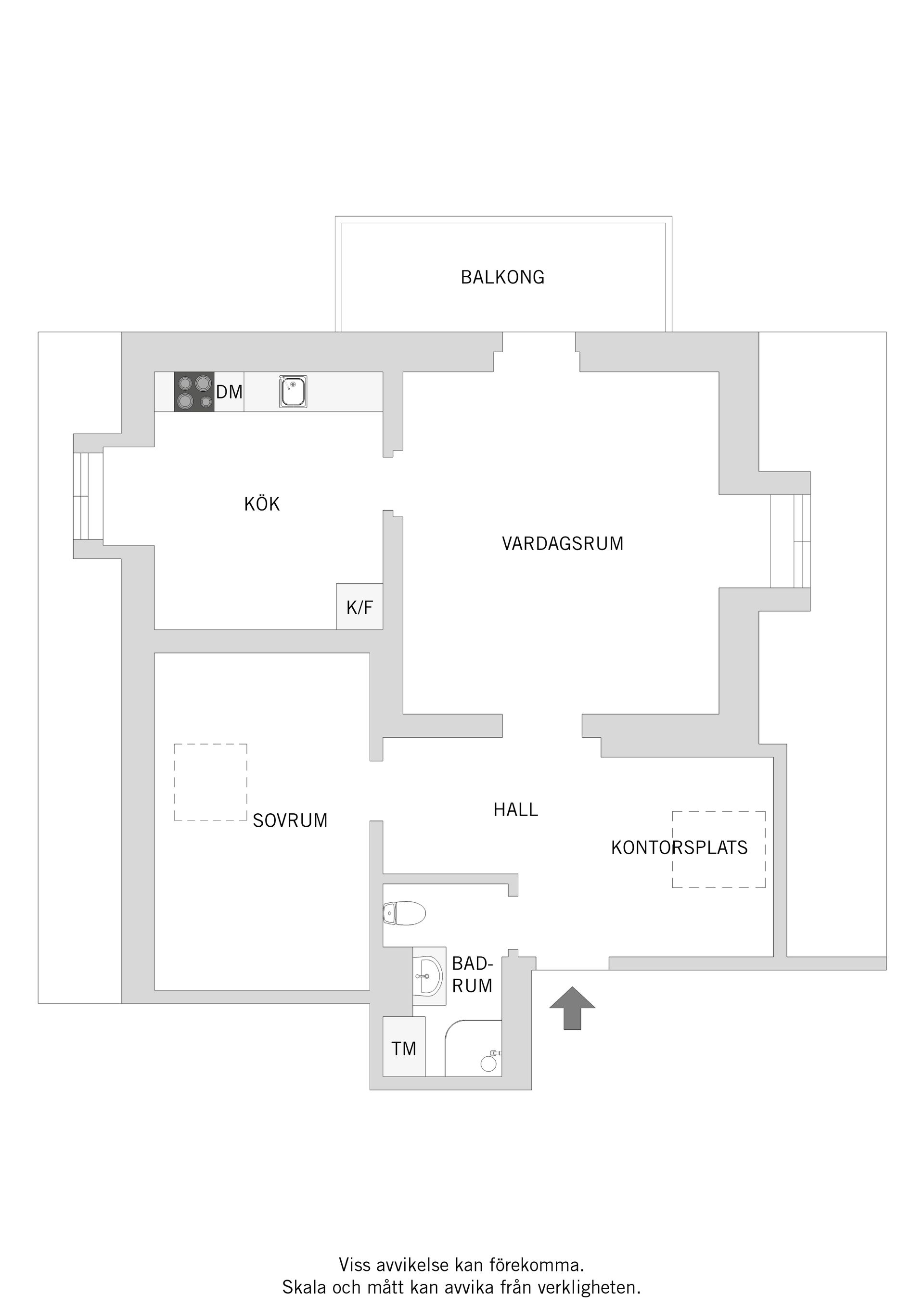 Bostadsrätt, Västra Prinsgatan 14B, Trossö, Karlskrona