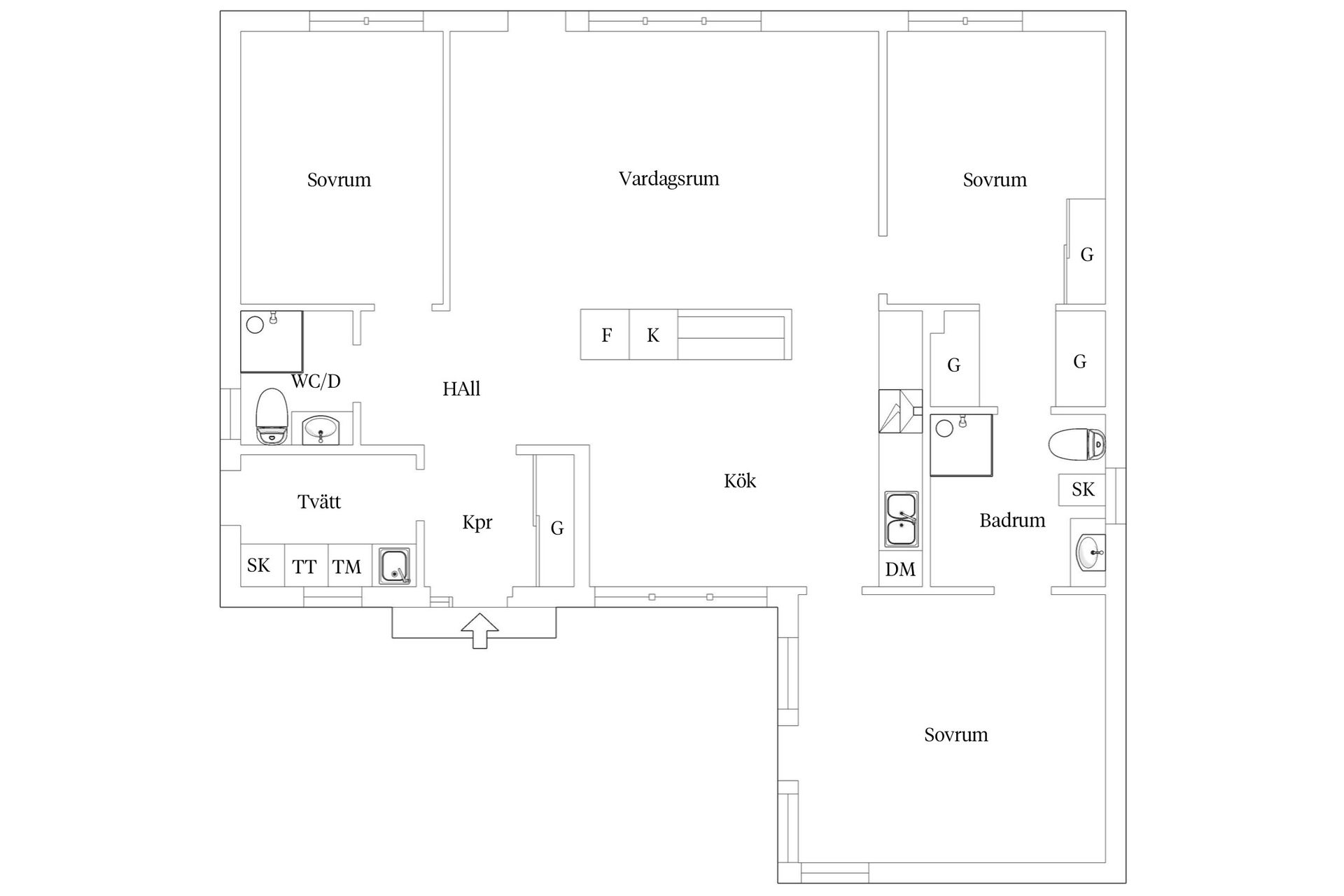 Bostadsrätt, Saturnusvägen 59, Östra Lugnet, Växjö