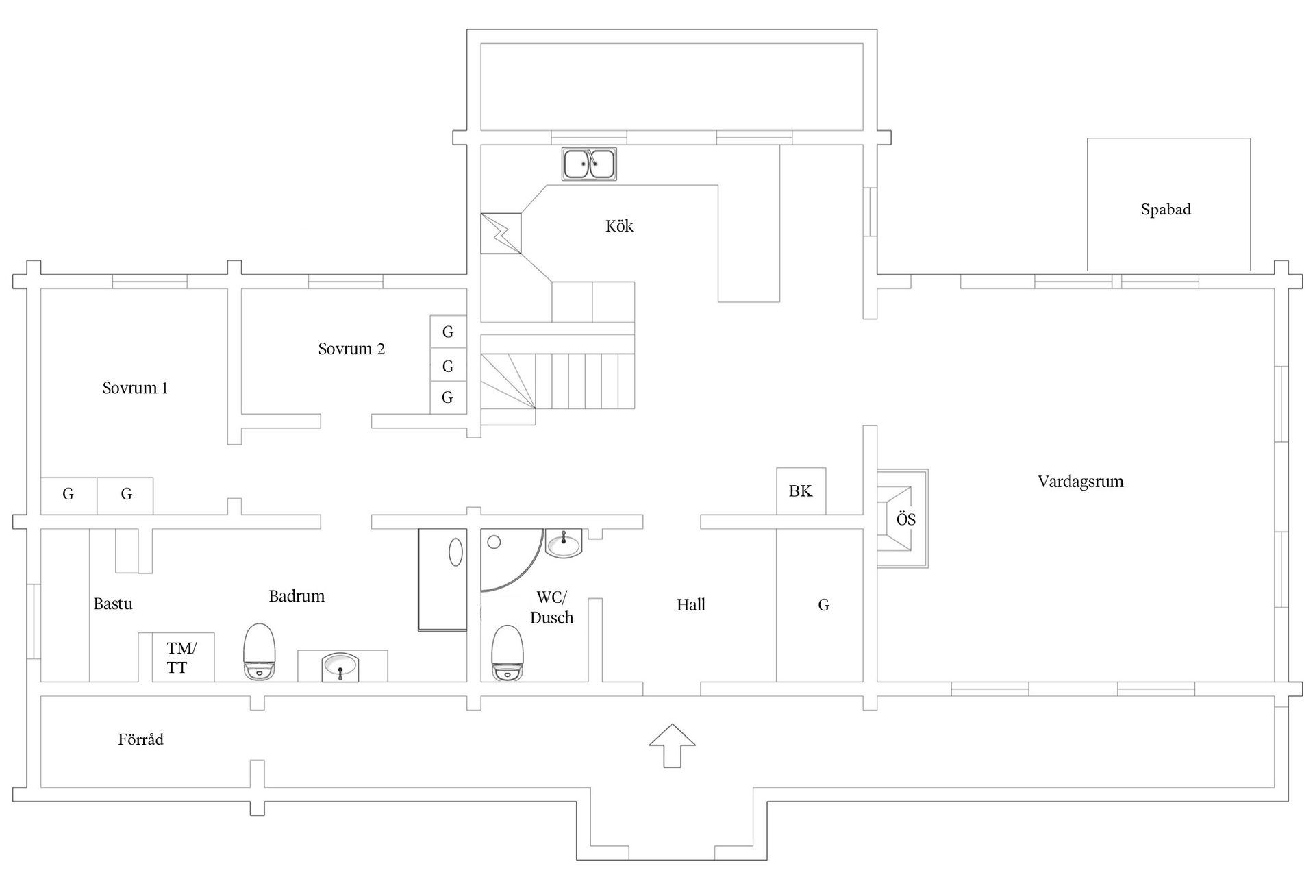 Fritidshus, Björnen Ugglan 9, Åre Björnen, Åre