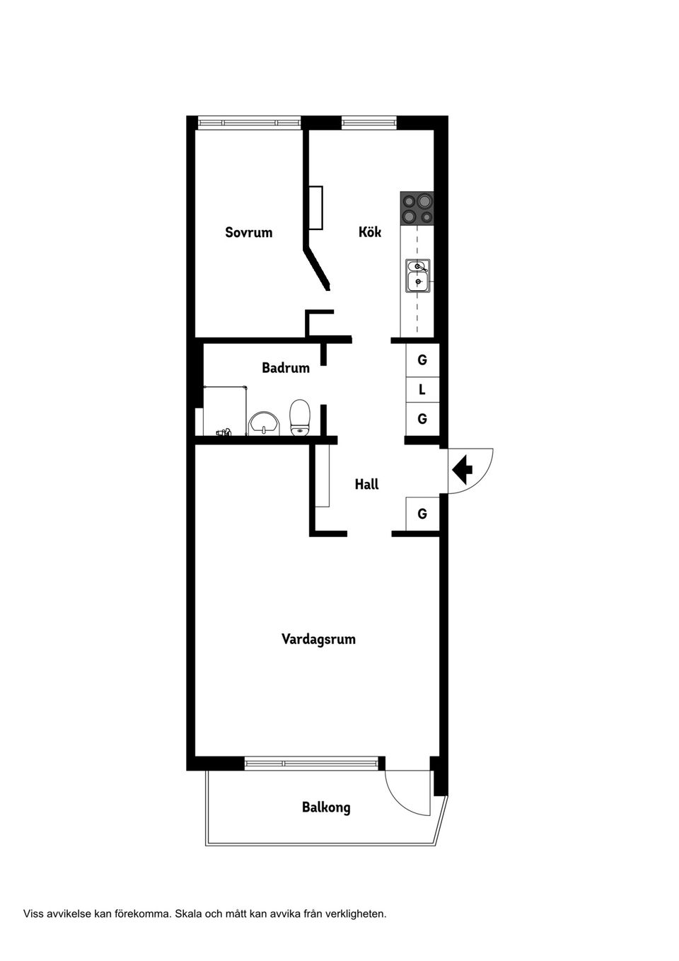 Bostadsrätt, Spelmansgatan 43, Centralt, Kristinehamn