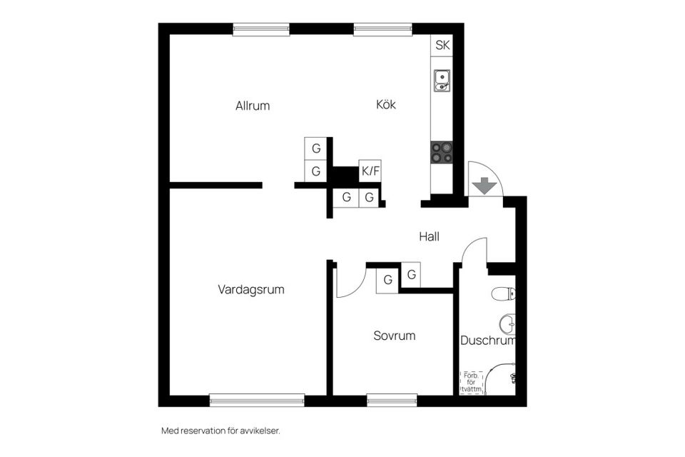 Bostadsrätt, Långgatan 26, Härnön, Härnösand