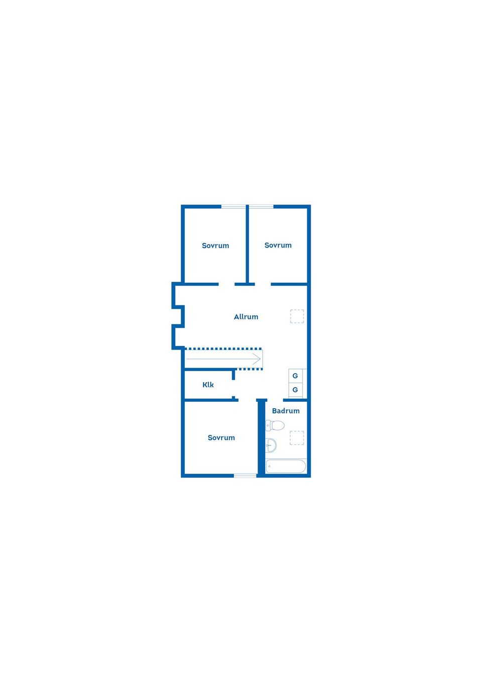 Villa, Långdansvägen 12, Centralt, Gnesta