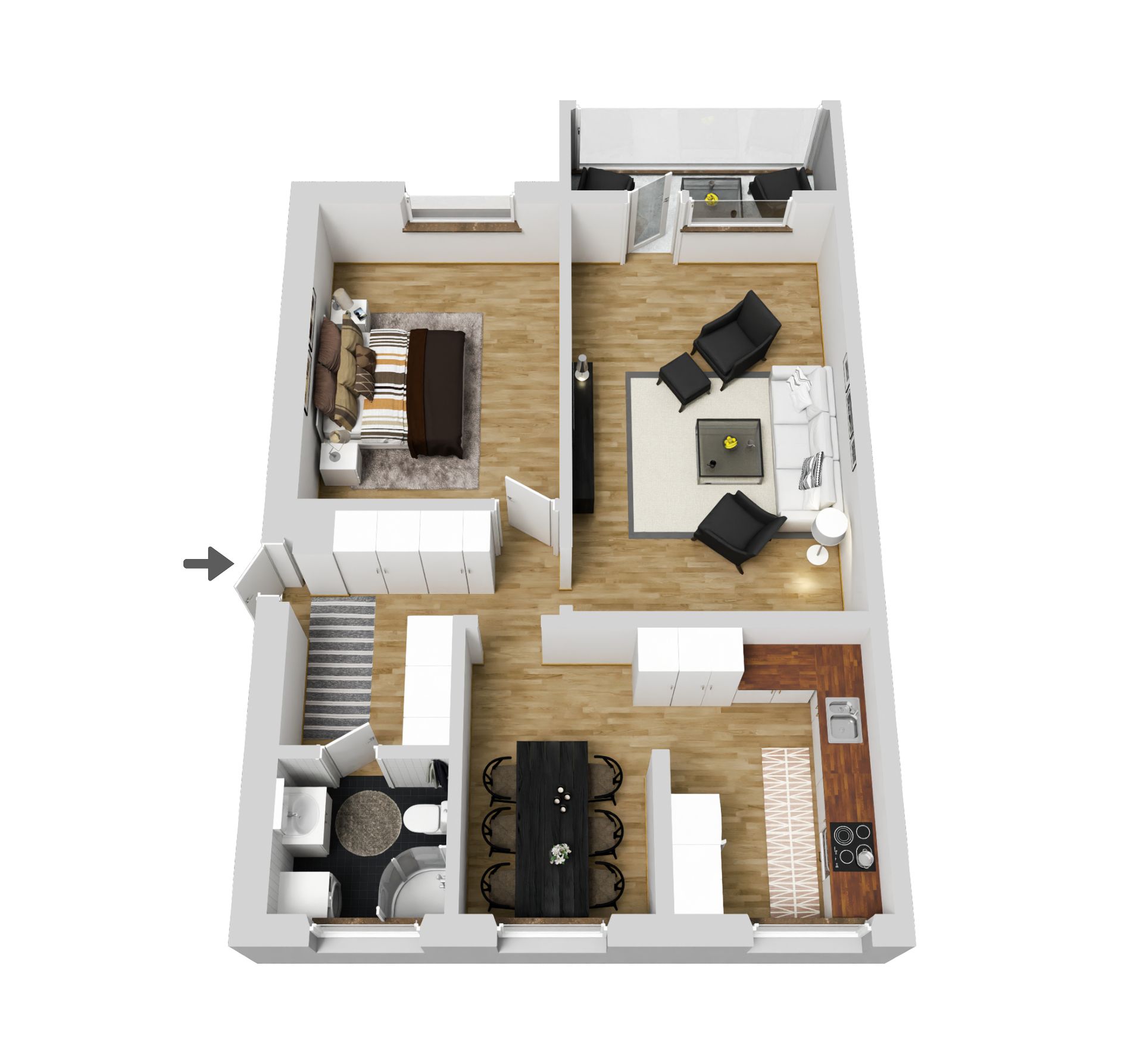 Bostadsrätt, Ågårdsvägen 41, Hjortsberg, Ljungby