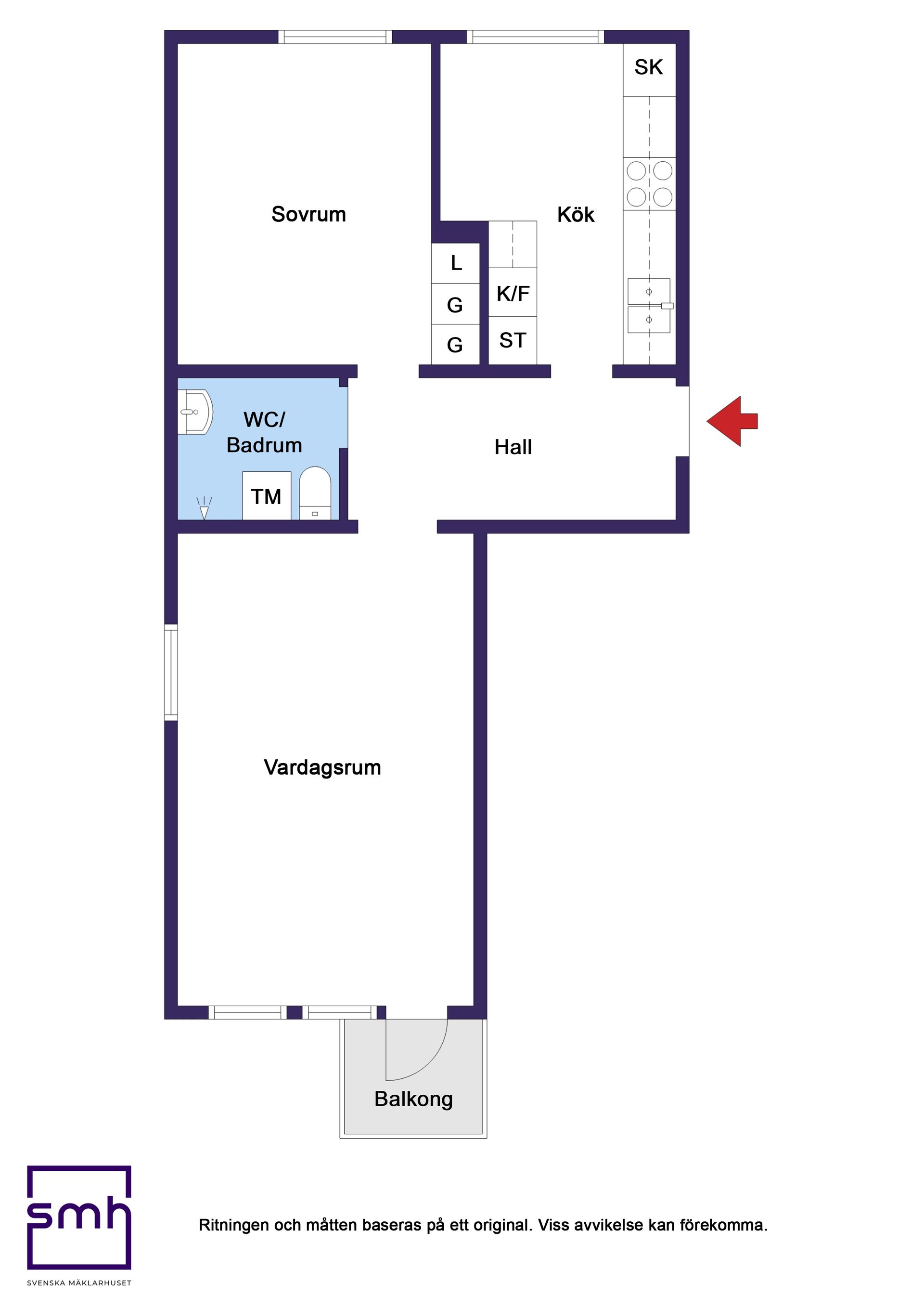 Bostadsrätt, Ringvägen 18, Västerhaninge, Haninge
