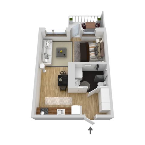 Bostadsrätt, Gunnarsberg 6, Centrum, Kungälv