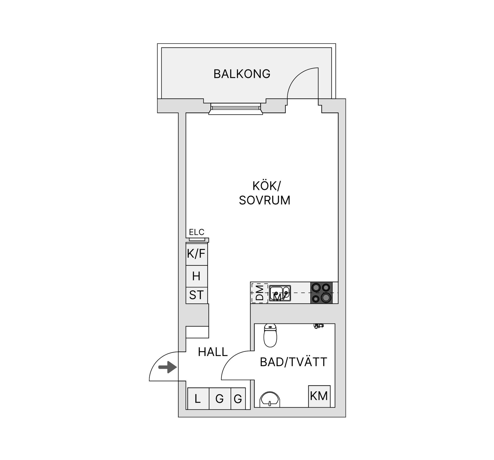 Bostadsrätt, Barlastgatan 2, Limhamns Sjöstad, Malmö