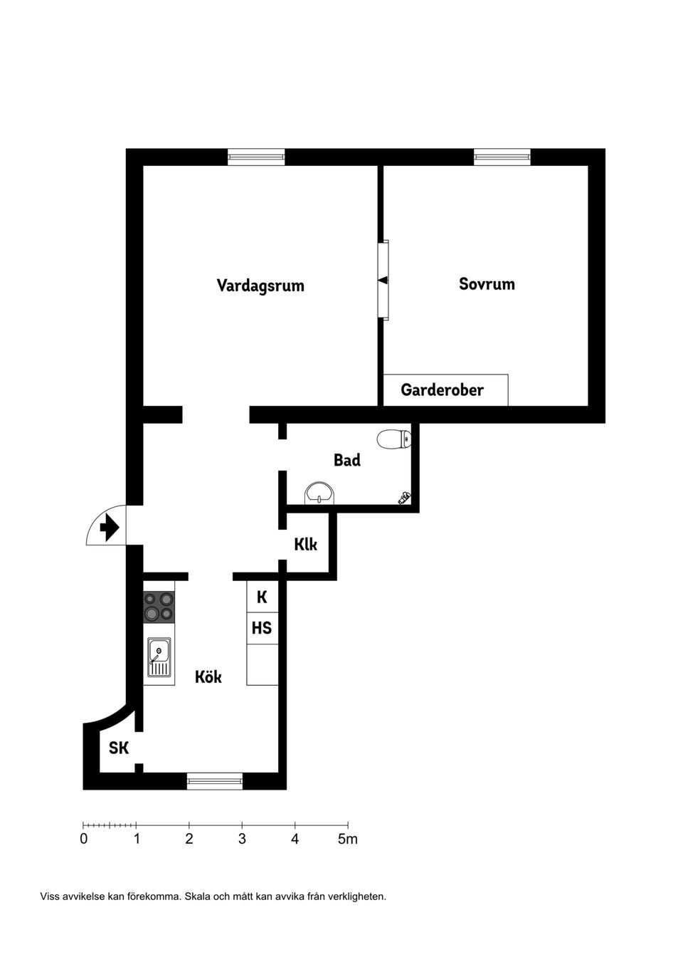 Bostadsrätt, Kungsgatan 52 A -Avgiftsfritt ett år, Centralt, Örebro