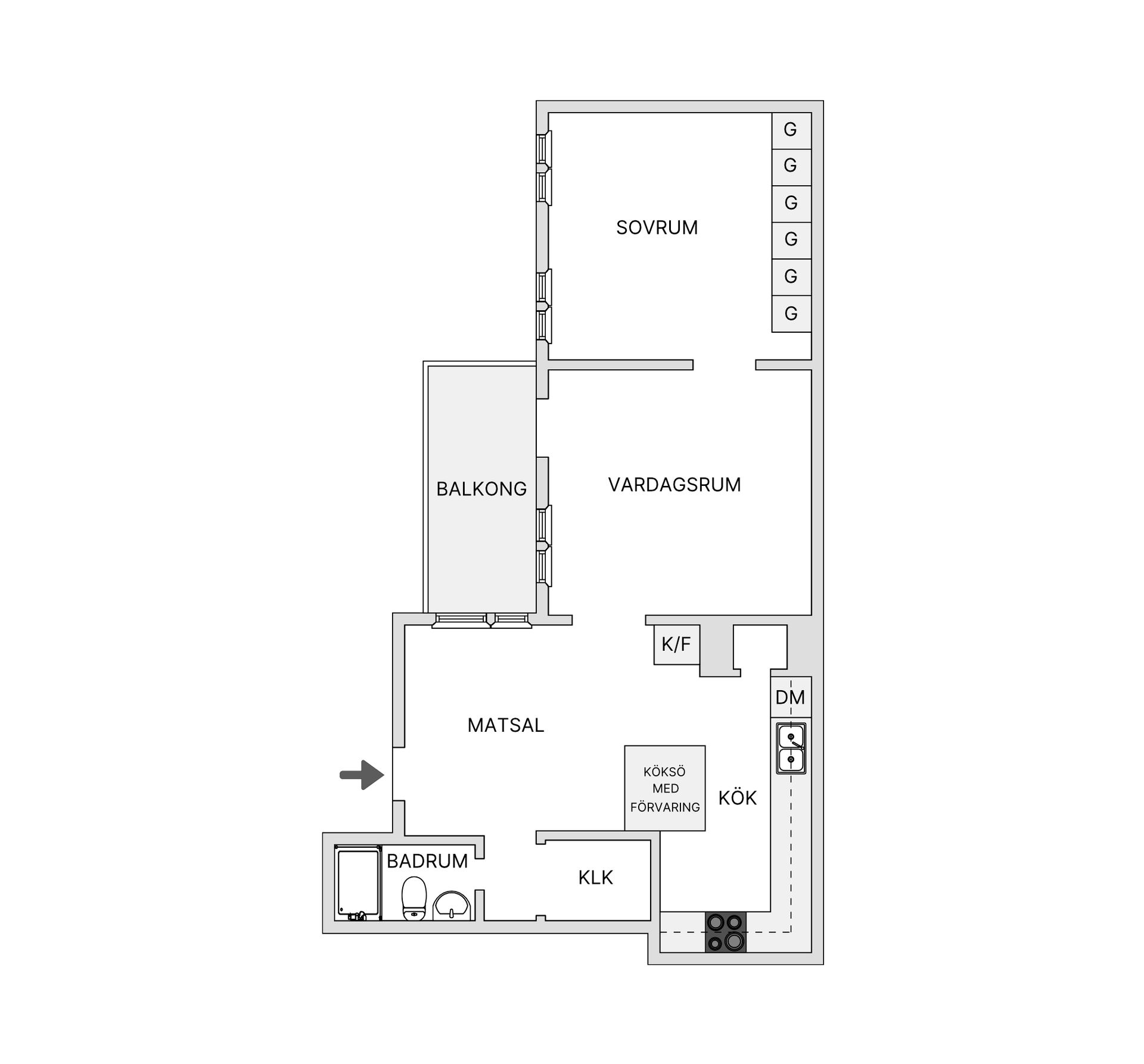 Bostadsrätt, Chalmersgatan 17B, Vasastaden, Göteborg